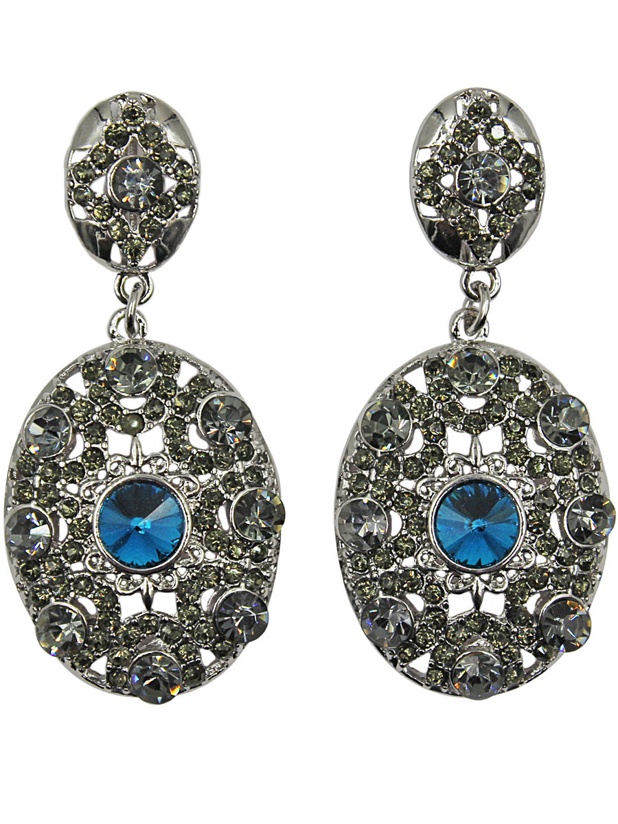 Серьги Taya, цвет: серебристый, хематит. T-B-11391-EARR-SL.HEMATITEПуссеты (гвоздики) Серьги Taya, цвет: серебристый, хематит. T-B-11391-EARR-SL.HEMATITEПуссеты (гвоздики)Серьги с английским замком, на котором пробит бренд TAYA. Сережки имеют округлые формы, они обтекаемые и плавные, искусственно состарены, очень уютные. Размеры: длина серьги 4,4 см, ширина 2,0 см.