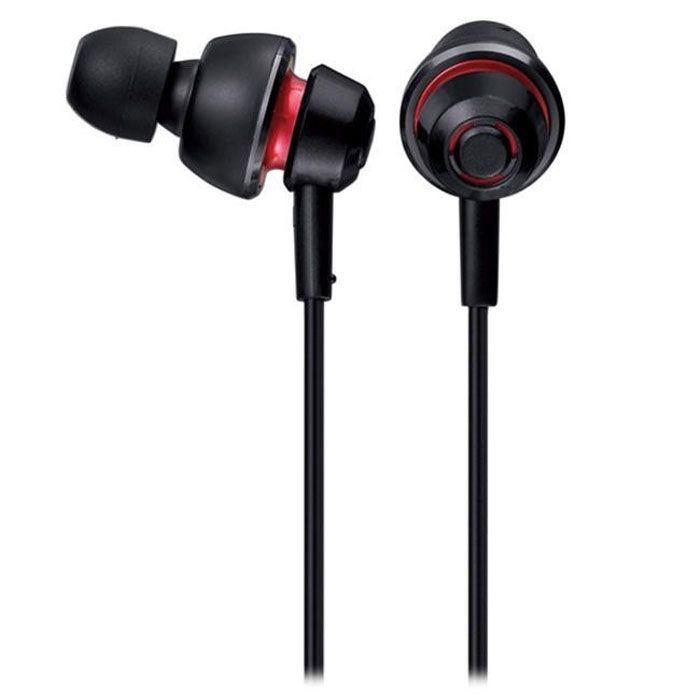 Panasonic RP-HJX6MGC-K, Black наушникиRP-HJX6MGC-K Panasonic RP-HJX6MGC-K, Black наушникиRP-HJX6MGC-KЕсли вам нравится бас. то вам понравятся наушники Panasonic RP-HJX6MGC-K. Внутри небольшого корпуса этих динамиков удивительной конструкции скрыты возможности воспроизведения интенсивного и динамическое звука, и они способны прокачать любые низкие частоты, которые когда-либо могут понадобиться отвечающему за восприятия ритма отделу вашего мозга.В дополнение к обычным неодимовым магнитам, расположенным за диафрагмой, еще один комплект таких магнитов установлен впереди нее. Благодаря этой инновационной технологии обеспечивается передача мощных низких частоте минимальными искажениями.Длинный прямой штекер и вкладыши новой разработки способствует более эффективной работе динамиков большого диаметра (12мм). Благодаря этому обеспечиается прямая передача четкого, насыщенного звука без искажений. Вкладыши плотно и удобно сидят в ухе. Изоляция от внешних звуков обеспечивается благодаря плотному прилеганию, что позволяет получить от прослушивания максимум удовольствия.Panasonic RP-HJX6MGC-K оснащены, совместимыми с iPhone. BlackBerry и Android микрофоном и кнопкой ответа на звонок, что позволяет не только слушать музыку, но и принимать звонки в любой момент.
