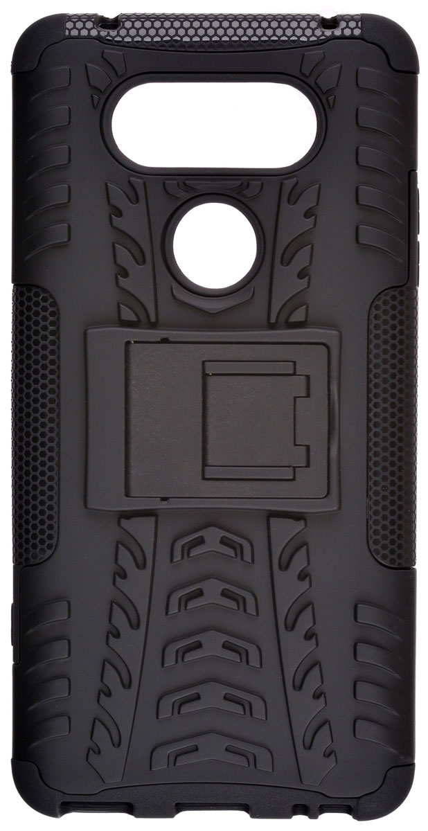 Skinbox Defender case чехол-накладка для LG V20, Black2000000111223 Skinbox Defender case чехол-накладка для LG V20, Black2000000111223Skinbox Defender case надежно защищает ваш смартфон от внешних воздействий, грязи, пыли, брызг. Он также поможет при ударах и падениях, не позволив образоваться на корпусе царапинам и потертостям. Чехол обеспечивает свободный доступ ко всем функциональным кнопкам смартфона и камере.