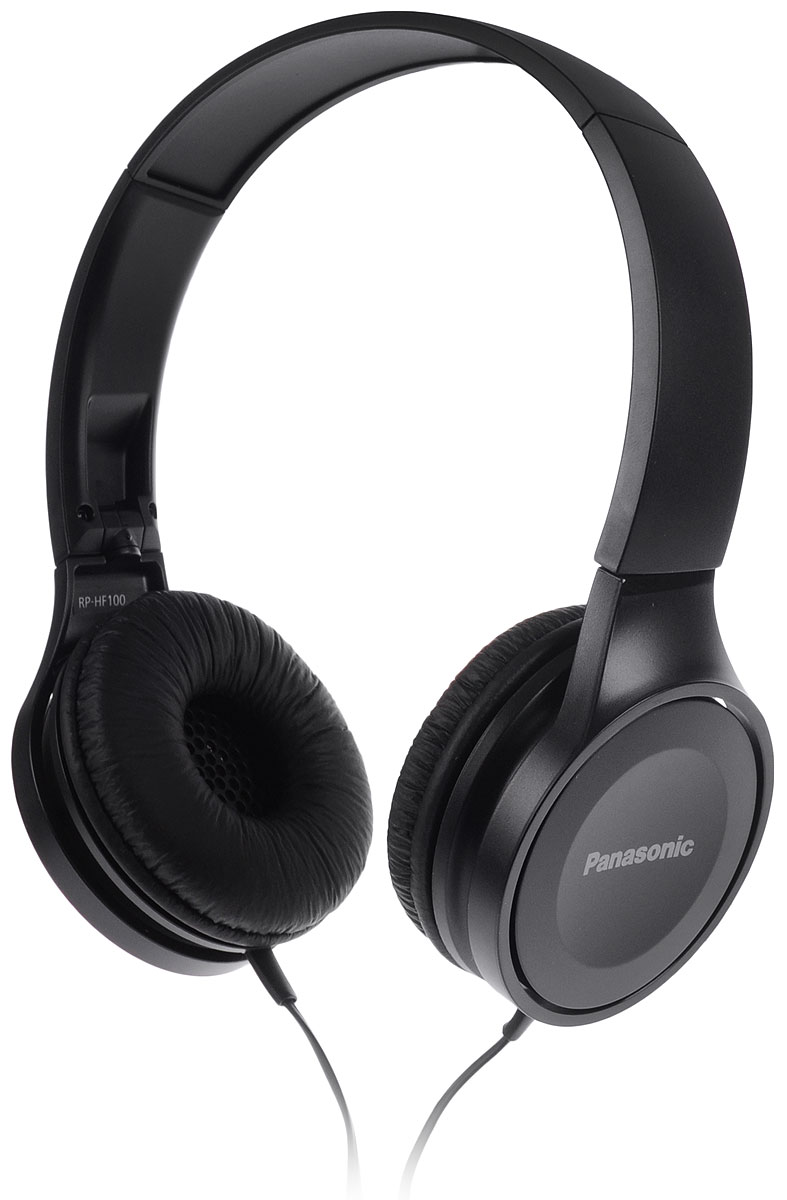 Panasonic RP-HF100GC-K, Black наушникиRP-HF100GC-K Panasonic RP-HF100GC-K, Black наушникиRP-HF100GC-KНаушники закрытого типа Panasonic RP-HF100GC с 30-миллиметровыми динамиками подарят вам неизменно мощный и сбалансированный звук, где бы вы не находились дома, или в пути.Благодаря складной конструкции, наушники удобно брать с собой повсюду. Они очень компактные и не займут много места.Комфортное прослушивание музыкиОголовье с обеих сторон обрезано под углом, обеспечивающим эргономичную конструкцию, благодаря чему наушники надежно прилегают к ушам и голове. Также они удобны в носке из-за своего легкого веса.