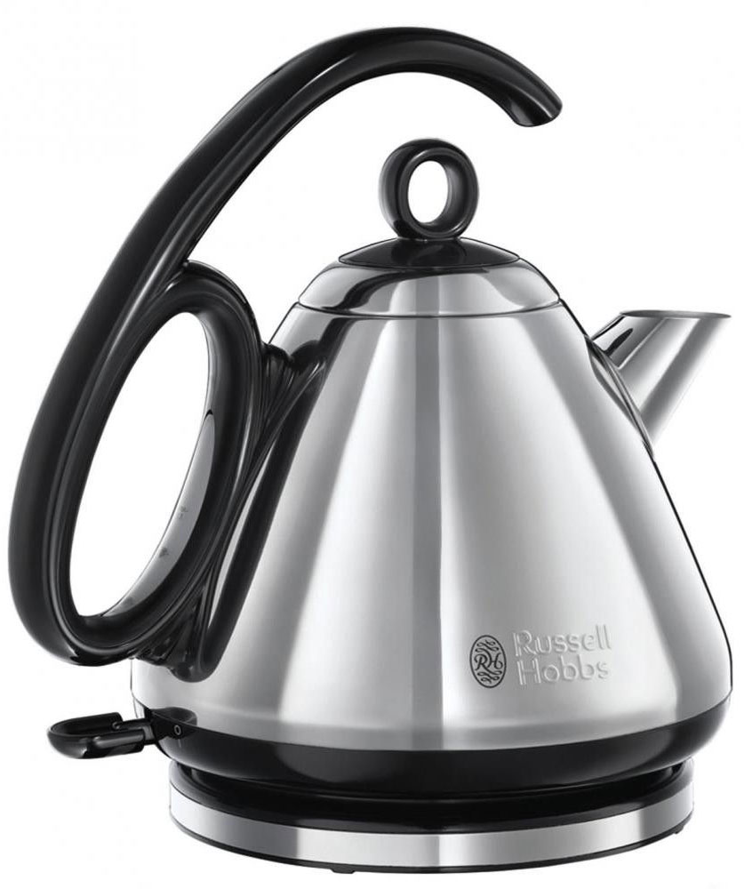Russell Hobbs 21280-70, Polished чайник21280-70 Russell Hobbs 21280-70, Polished чайник21280-70Благодаря инновационным конструктивным особенностям и стильной полированной отделки из нержавеющей стали, чайник Russell Hobbs 21280-70 окажется в самом сердце вашей кухни.Модель имеет уникальную форму ручки, которая благодаря эргономичным качествам будет крайне удобной при наполнении водой, переносе или пользовании чайником. Эта уникальная ручка позволяет преодолеть маятниковый эффект, который существует у традиционных чайников.Кроме того, чайник обладает другими интересными особенностями. Он позволяет вскипятить воду на одну чашку всего лишь за 55 секунд, а специальная форма носика гарантирует отсутствие остаточных капель и пролив воды мимо чашки.Вы можете вскипятить воду на 1, 2 или 3 чашки в зависимости от вашей потребности. Это идеальный способ экономии электроэнергии и очень удобно. Специальные метки внутри чайника подскажут до какой отметки нужно долить воду.