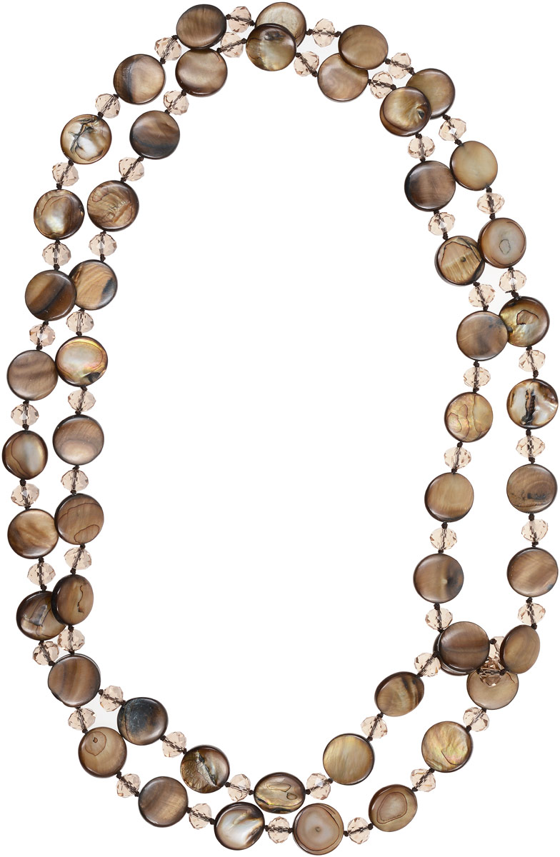 Бусы Vittorio Richi, цвет: коричневый. 91532994vrКолье (короткие одноярусные бусы) Бусы Vittorio Richi, цвет: коричневый. 91532994vrКолье (короткие одноярусные бусы)Бусы Vittorio Richi выполнены из текстиля. Двойные бусы оформлены бусинами из перламутра и стекла.