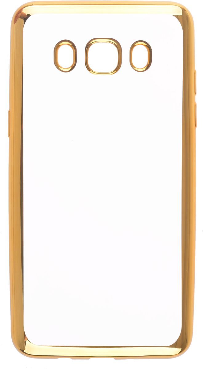 Skinbox Silicone Chrome Border 4People чехол для Samsung Galaxy J5 (2016), Golden2000000105475 Skinbox Silicone Chrome Border 4People чехол для Samsung Galaxy J5 (2016), Golden2000000105475Чехол-накладка Skinbox Silicone Chrome Border 4People для Samsung Galaxy J5 (2016) бережно и надежно защитит ваш смартфон от пыли, грязи, царапин и других повреждений. Выполнен из высококачественного поликарбоната, плотно прилегает и не скользит в руках. Чехол-накладка оставляет свободным доступ ко всем разъемам и кнопкам устройства.