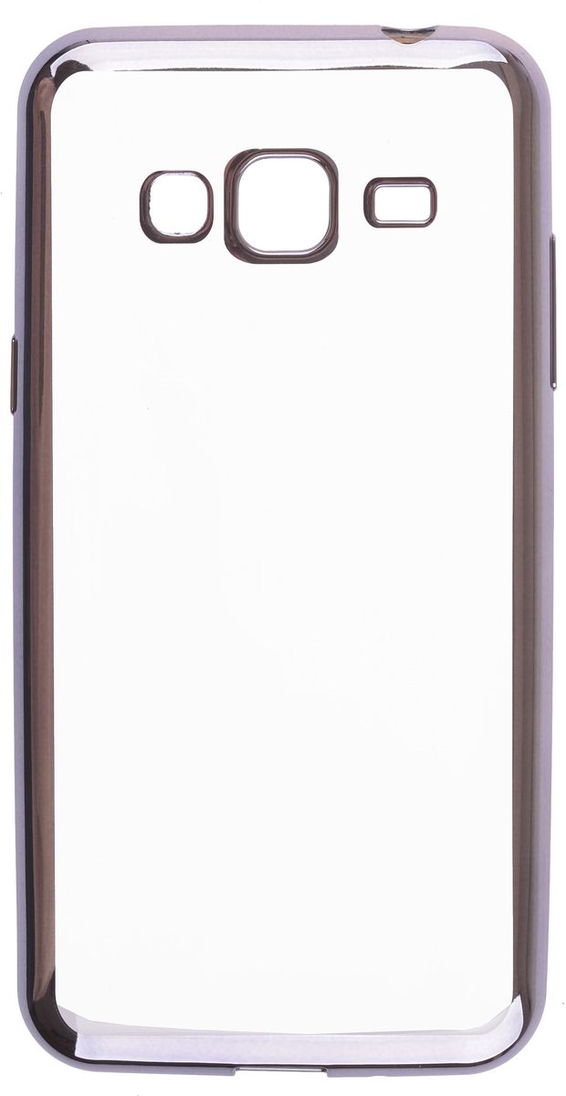 Skinbox Silicone Chrome Border 4People чехол для Samsung Galaxy A3 (2016), Dark Silver2000000105642 Skinbox Silicone Chrome Border 4People чехол для Samsung Galaxy A3 (2016), Dark Silver2000000105642Чехол-накладка Skinbox Silicone Chrome Border 4People для Samsung Galaxy A3 (2016) бережно и надежно защитит ваш смартфон от пыли, грязи, царапин и других повреждений. Выполнен из высококачественного поликарбоната, плотно прилегает и не скользит в руках. Чехол-накладка оставляет свободным доступ ко всем разъемам и кнопкам устройства.