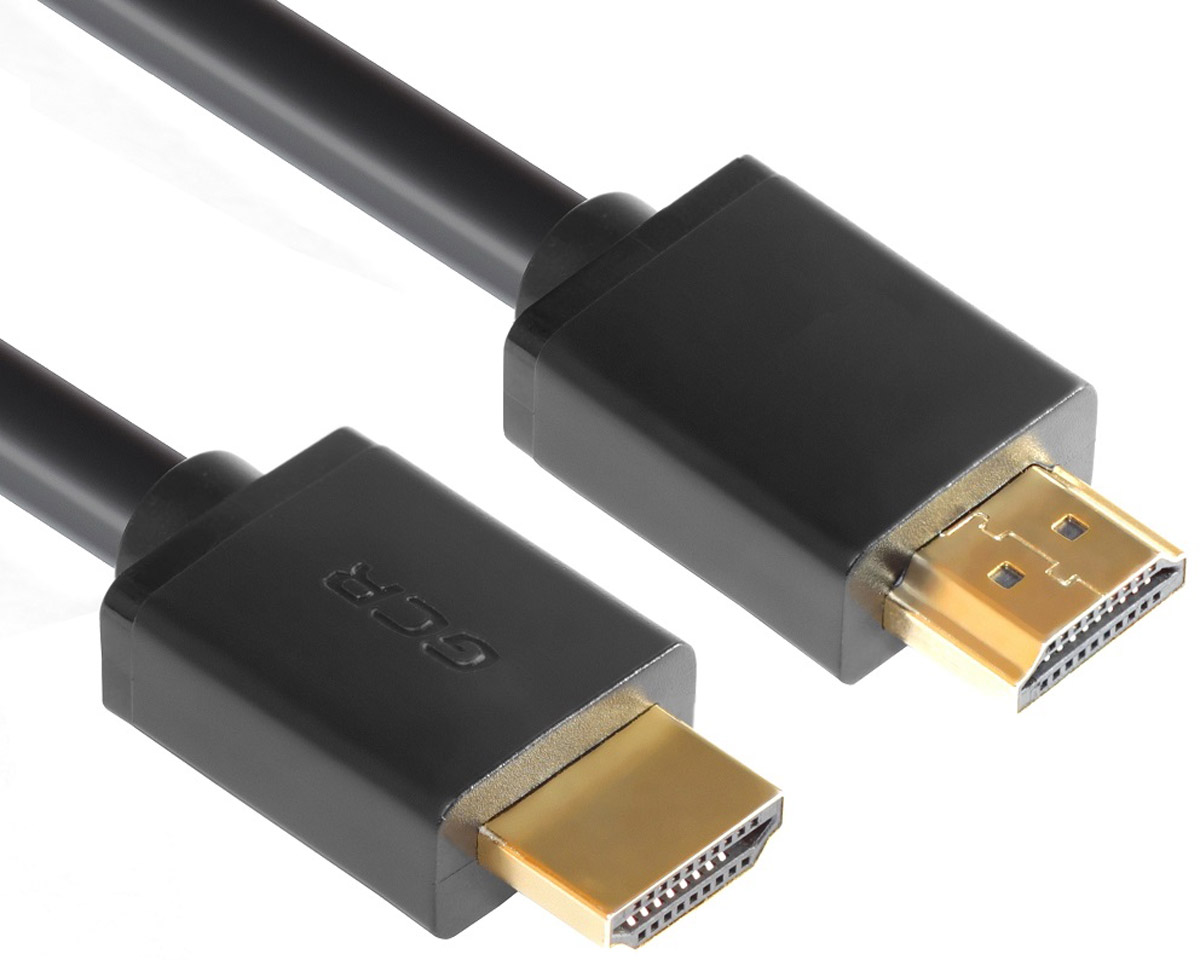 Greenconnect Russia GCR-HM410, Black кабель HDMI v 1.4 (0,3 м)GCR-HM410-0.3m Greenconnect Russia GCR-HM410, Black кабель HDMI v 1.4 (0,3 м)GCR-HM410-0.3mКабель Greenconnect Russia GCR-HM410 HDMI v 1.4 предназначается для передачи цифровых видеоданных с высоким разрешением и многоканальных цифровых аудиосигналов с дальнейшей защитой от копирования.Кабель оснащен двунаправленным каналом для передачи сетевых данных, который подходит для использования IP-приложениями. Канал Ethernet позволяет нескольким устройствам работать в сети Ethernet без необходимости подключения дополнительных проводов, а также напрямую обмениваться контентом. Наличие обратного канала аудио устраняет необходимость в отдельном проводе для передачи звука в ресивер с телевизора или другого устройства, которое является одновременно источником аудио и видео.