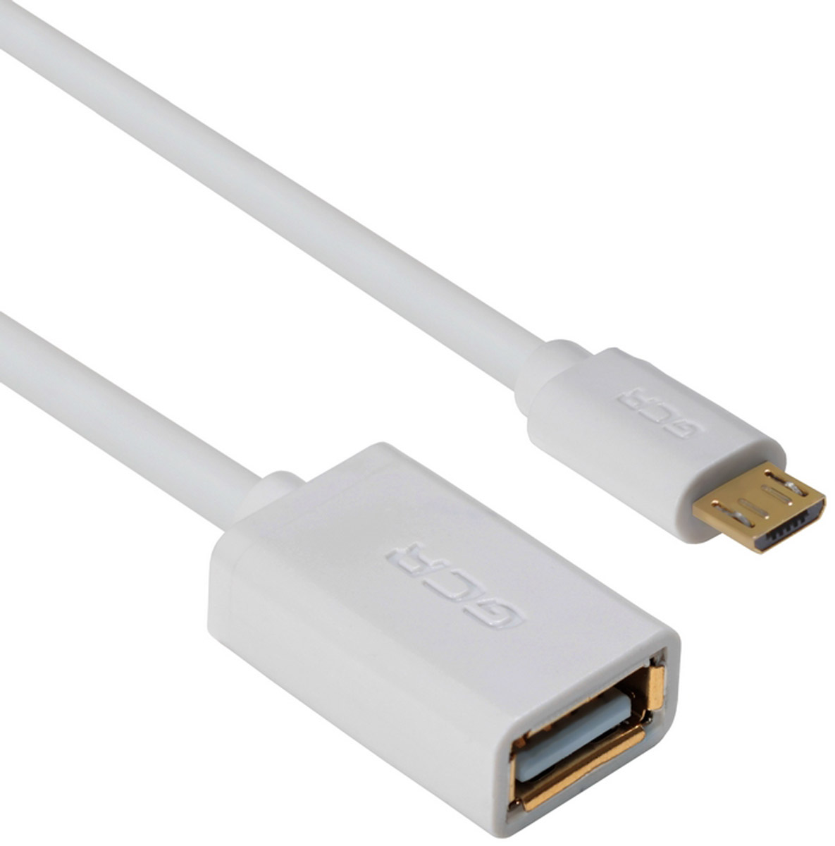 Greenconnect Russia GCR-MB6AF-AA2SG, White адаптер-переходник OTG (0,5 м)GCR-MB6AF-AA2SG-0.5m Greenconnect Russia GCR-MB6AF-AA2SG, White адаптер-переходник OTG (0,5 м)GCR-MB6AF-AA2SG-0.5mС помощью Greenconnect Russia GCR-MB6AF-AA2SG вы сможете подключить любые устройства имеющие разъем USB к порту microUSB OTG (On-The-Go) вашего девайса. Экранирование кабеля позволяет защитить сигнал при передаче от влияния внешних полей, способных создать помехи.OTG (On-The-Go) функция позволяет синхронизировать периферийные USB-устройства с портативным девайсом напрямую - без необходимости подключения к ПК.