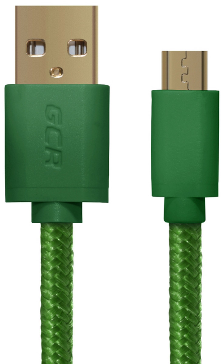 Greenconnect Russia GCR-UA11MCB5-BB2SG, Green кабель microUSB-USB (2 м)GCR-UA11MCB5-BB2SG-2.0m Greenconnect Russia GCR-UA11MCB5-BB2SG, Green кабель microUSB-USB (2 м)GCR-UA11MCB5-BB2SG-2.0mКабель Greenconnect Russia GCR-UA11MCB5-BB2SG позволяет подключать мобильные устройства, которые имеют разъем microUSB к USB разъему компьютера. Подходит для повседневных задач, таких как синхронизация данных и передача файлов. Экранирование кабеля позволяет защитить сигнал при передаче от влияния внешних полей, способных создать помехи.