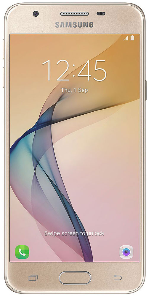 Samsung SM-G570F Galaxy J5 Prime, GoldSM-G570FZDDSER Samsung SM-G570F Galaxy J5 Prime, GoldSM-G570FZDDSERSamsung SM-G570F Galaxy J5 Prime отличается высокой функциональностью и оснащен всеми возможностями для общения и развлечений.Великолепная обработка тонкого металлического корпуса подчеркивает изысканный дизайн. Тонкая рамка экрана позволяет удобно использовать смартфон одной рукой.Функция широкоугольного селфи на фронтальной камере позволяет уместить в кадре всех ваших друзей. Вы сможете получить отличный групповой автопортрет, даже если держите камеру в вытянутой руке, а не на моноподе.Сканер отпечатка пальца позволяет разблокировать смартфон менее чем за секунду. Ваши данные под надежной защитой.Светосильный объектив с диафрагмой F1.9 позволяет получать отличные снимки даже при низкой освещенности, а 13-мегапиксельная камера гарантирует высочайшую четкость изображения и великолепную проработку мельчайших деталей.Увеличенный объем встроенной и оперативной памяти обеспечивают плавную работу и отличную поддержку режима многозадачности. Функция Smart Manager оптимизирует настройки смартфона, обеспечивая эффективную нагрузку системы.Наслаждайтесь любимым контентом и играми еще дольше. Режим энергосбережения отключает все фоновые приложения, существенно уменьшая расход заряда аккумулятора.Телефон сертифицирован EAC и имеет русифицированный интерфейс меню, а также Руководство пользователя.