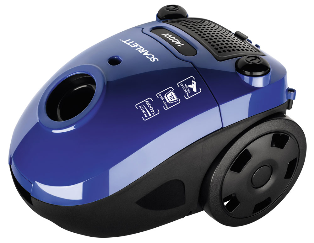 Scarlett SC-VC80B08, Blue пылесосSC-VC80B08 Scarlett SC-VC80B08, Blue пылесосSC-VC80B08Scarlett SC-VC80B08 - мощный и надежный пылесос, который избавит дом от грязи, пыли, аллергенов. Многоразовый мешок Dust-trap задерживает мельчайшие частицы пыли, поддерживая здоровую атмосферу в доме. Специальный индикатор, расположенный на эргономичном корпусе оповестит о заполнении пылесборника. 2 постоянных антистатических фильтра грубой очистки защищают мотор от загрязнения и предотвращают повторное попадание пыли в помещение в процессе уборки.