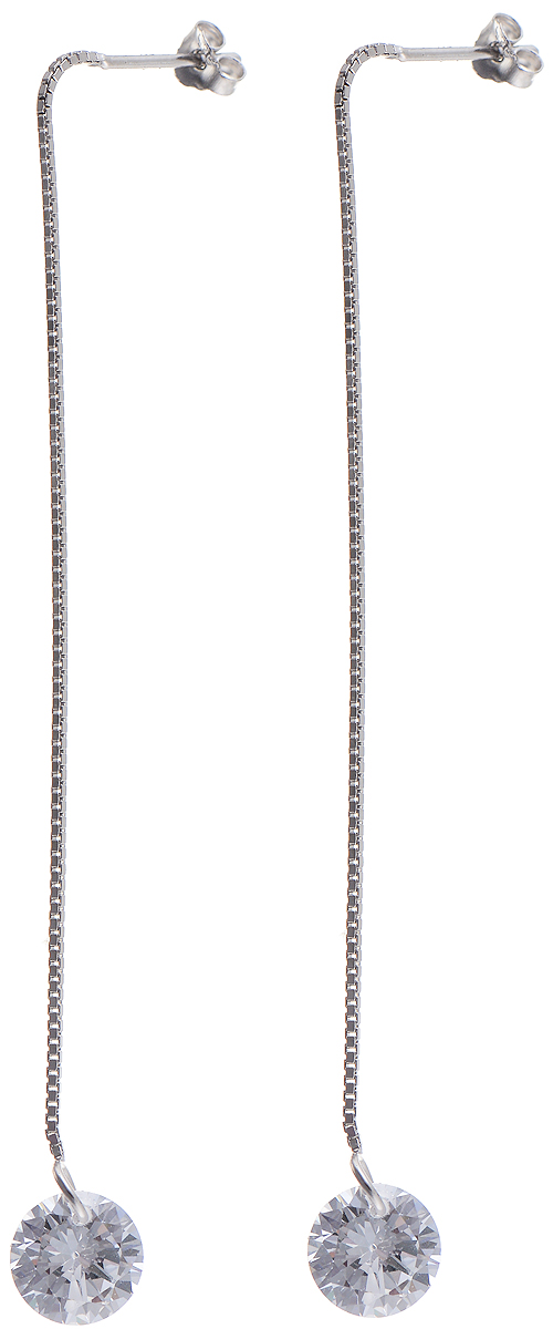 Серьги Bradex Капли росы, цвет: серебряный. AS 0012Серьги-цепочки Серьги Bradex Капли росы, цвет: серебряный. AS 0012Серьги-цепочкиСерьги-цепочки Bradex Капли росы изготовлены из металлического сплава. Изделие оформлено подвеской с кристаллом Swarovskiи застегивается на замок-гвоздик.