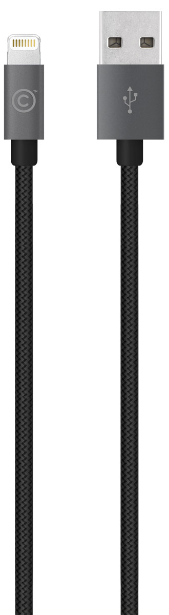 LAB.C Lightning Cable A.L Apple 8 Pin, Space Grey кабель USB-Lightning (1,2 м)LABC-505-GY_N LAB.C Lightning Cable A.L Apple 8 Pin, Space Grey кабель USB-Lightning (1,2 м)LABC-505-GY_NКабель LAB.C Lightning Cable A.L Apple 8 Pin предназначен для зарядки и синхронизации устройств с коннектором Lightning. Оплетка выполнена из инновационной износостойкой ткани с плотным плетением нейлоновых нитей, благодаря которому продолжительность использования кабеля возрастает в 5 раз, в сравнении с другими проводами. Наличие специальной пропитки оплетки увеличивает прочность провода и защищает его от перекручивания. Коннекторы выполнены из алюминия премиального качества и отличаются высокой скоростью передачи данных.