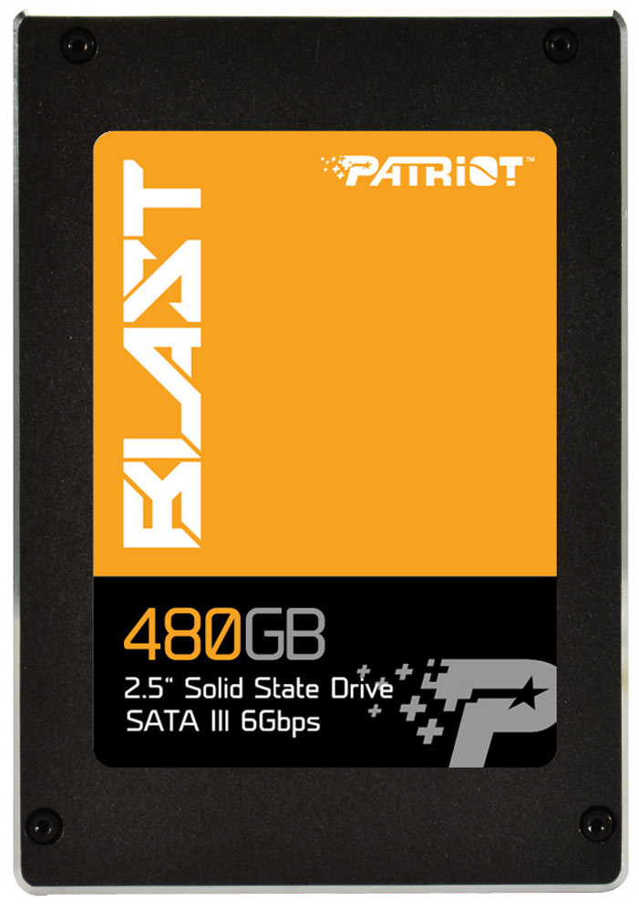 Patriot SSD Blast 480Gb SSD-накопитель (PBT480GS25SSDR)PBT480GS25SSDR Patriot SSD Blast 480Gb SSD-накопитель (PBT480GS25SSDR)PBT480GS25SSDRTвердотелый жесткий диск (SSD) Patriot Blast - лучшее решение для тех, кто планирует улучшить производительность и емкость системы. SSD Blast соответствует желанию пользователей устранить временной лаг в работе традиционных HDD.Встроенный интерфейс SATAIII 6 Гб/с обратно совместим с SATAII 3 ГБ/с, PatriotBlast считывает данные на скорости 560 МБ/с и осуществляет запись до 540 МБ/с. При высоте 7 мм в форм-факторе 2.5, Blast подходит для ультрабуков, ноутбуков или стационарных компьютеров.Расширенные опции включают в себя функции: защиту тракта передачи данных (ETEP), выравнивание степени износа, чистку памяти, коррекцию ошибок ECC, смарт-обновления, технологию смарт-флеш. Patriot Blast совместим с системами Windows XP/Vista/7/8/8.1, Mac OS X и Linux.