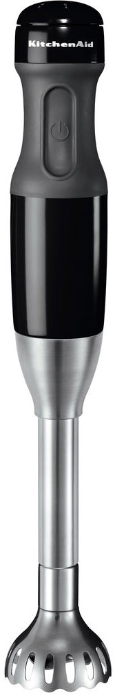 KitchenAid 5KHB2571EOB, Black блендер5KHB2571EOB KitchenAid 5KHB2571EOB, Black блендер5KHB2571EOBПогружной блендер KitchenAid 5KHB2571 сэкономит ваше время и выполнит необходимые действия на кухне быстро и качественно. Имеет 2 съемные насадки с поворотным замком (20 и 33 см) для смешивания и измельчения всех ингредиентов, он помогает вам дарить счастье в каждой тарелке! Можно легко менять различные типы лезвий, что позволяет решать любые кулинарные задачи: от колки льда до измельчения мяса и взбивания молока. Более того, насадки для измельчения и взбивания расширяют ваши кулинарные возможности.3 взаимозаменяемые куполовидные лезвия из нержавеющей сталиМощный 5-скоростной двигательБесшумная эффективная работа в течение длительного времениМеталлический корпус с мягкой удобной ручкой2 съемные насадки из нержавеющей стали с поворотным замком (20 и 33 см) позволяют с легкостью смешивать и измельчать продукты даже в глубоких кастрюлях, чашах и кувшинахСтакан для смешивания объемом 1л с делениями и крышкой, предотвращающей выплескивание (не содержит бисфенола А)Запатентованная защитная насадка для посудыПредотвращает порчу посуды при использовании блендера (царапины, сколы и т. д.)