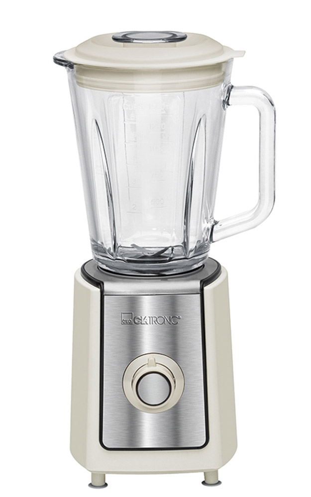 Clatronic UM 3561, Creme Inox блендерUM 3561 creme-inox Clatronic UM 3561, Creme Inox блендерUM 3561 creme-inoxБлендер Clatronic 3561 для приготовления пюре, взбивания, измельчения, смешиванияИдеально для приготовления фруктовых и молочных коктейли, соусов, детского питание.Вставка на корпусе из нержавеющей сталиМерная стаканчик (5 мл) в крышкеНож из нержавеющей стали с 4-мя лезвиями.