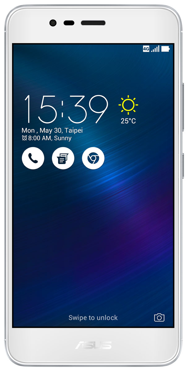 ASUS ZenFone 3 Max ZC520TL, Silver (90AX0087-M00280)90AX0087-M00280 ASUS ZenFone 3 Max ZC520TL, Silver (90AX0087-M00280)90AX0087-M00280Вы живете активной жизнью, а ваш смартфон к середине дня уже разряжен? Тогда вам нужен новый ZenFone 3 Max. Аккумулятор емкостью 4130 мАч позволит пользоваться этим смартфоном с раннего утра до поздней ночи. Работайте продуктивнее, и развлекайтесь ярче - ZenFone 3 Max поможет вам жить еще активнее!С новым 5,2-дюймовым ZenFone 3 Max вам больше не придется беспокоиться о том, что у вас сядет смартфон в самый неподходящий момент. Благодаря большой емкости аккумулятора (4100 мАч), ZenFone 3 Max может работать до 30 дней в режиме ожидания. Чем больше емкость аккумулятора, тем больше пользы от смартфона, ведь каждый хочет получить максимум от своего мобильного устройства, не прибегая к подзарядке: пролистать больше веб-сайтов, просмотреть больше видеороликов и пообщаться с большим числом друзей, чем при использовании обычных смартфонов.Емкости аккумулятора в современном смартфоне никогда не бывает много. Именно поэтому инженеры компании ASUS разработали две специальные энергосберегающие технологии, позволяющие продлить время автономной работы ZenFone 3 Max. Даже если уровень заряда аккумулятора упадет до 10%, вы сможете увеличить время работы смартфона в режиме ожидания на дополнительные 36 часов, просто активировав функцию суперэкономии.ZenFone 3 Max сочетает в себе все самое лучшее: дисплей, покрытый защитным стеклом с закругленными краями, эргономичный корпус с изогнутой задней панелью, стильные цвета. Это шедевр современного дизайна и инновационных технологий, который не захочется выпускать из рук.ZenFone 3 Max оснащается превосходным 5,2-дюймовым IPS-дисплеем с яркостью 400 кд/м2 и широкими углами обзора. Причем благодаря тонкой рамке (2,25 мм) и большой относительной площади (75% от размера передней панели) экран ничуть не влияет на компактность смартфона.Расположенный на задней панели сканер отпечатка пальца служит не только для моментальной разблокировки смартфона, но и поддерживает несколько других полезных функций. Например, проведя по нему сверху вниз, вы активируете фронтальную камеру для съемки селфи, чтобы затем сделать снимок прикосновением к этому же сканеру, который в данном случае будет выступать в качестве дублирующей кнопки затвора.ZenFone 3 Max оснащается 13МП основной камерой с функцией мгновенного срабатывания затвора, а фронтальная камера, обладающая сенсором с разрешением 5МП, поможет сделать отличные селфи и пообщаться по видеосвязи.Камера с технологией PixelMaster предлагает целый ряд специальных режимов, помогающих сделать превосходные снимки. В режиме HDR происходит автоматическое изменение параметров изображения с целью обеспечения равномерной засветки всей фотографии, что будет очень полезно при съемке в контровом свете. Яркость фотографии при этом увеличивается до 400%.В линейке смартфонов ZenFone 3 реализован пользовательский интерфейс ZenUI, разработанный специально для мобильных устройств ASUS, поэтому вам предлагается улучшенный дизайн, увеличенная производительность и множество дополнительных функций по сравнению со стандартным интерфейсом. Например, прогноз погоды теперь выводится с красочными анимационными эффектами, а внешний вид виджета часов стал еще более стильным. Кроме того, оживлению интерфейса способствуют эффект параллакса во время пролистывания, а замораживание фона помогает глазам сфокусироваться на главном. Удобный и функциональный, ZenUI 3.0 - это не просто пользовательский интерфейс, это надежный помощник, который всегда под рукой!Телефон сертифицирован EAC и имеет русифицированный интерфейс меню и Руководство пользователя.