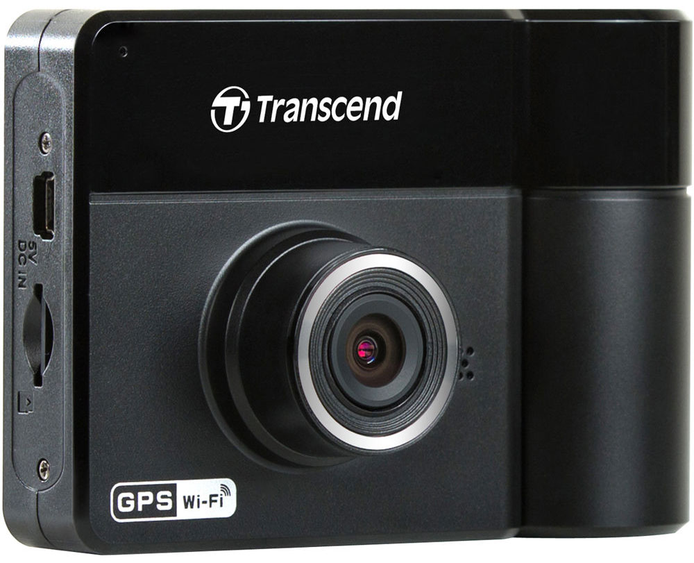 Transcend DrivePro 520 видеорегистратор автомобильный + microSD 32GbTS32GDP520M Transcend DrivePro 520 видеорегистратор автомобильный + microSD 32GbTS32GDP520MАвтомобильный видеорегистратор DrivePro 520 адресован тем, кто серьезно подходит к вопросам личной безопасности в дороге: устройство оснащено двумя объективами. Фронтальный объектив состоит из 6 линз, отличается широким углом обзора (130°), имеет большую диафрагму f/1.8 и позволяет с кристальной четкостью фиксировать все дорожные события, записывая видео в формате Full HD 1080P с частотой 30 кадров/сек. Поворотный задний объектив (180°) оснащен четырьмя инфракрасными светодиодами, которые помогают вести съемку в салоне автомобиля в условиях низкого уровня освещенности или ночью. DrivePro 520 прост в установке и использовании и содержит встроенный адаптер Wi-Fi, позволяющий транслировать, загружать и передавать видео на мобильные устройства.DrivePro 520 оснащен двумя объективами, чтобы снимать все, что происходит как снаружи, так и внутри автомобиля, что позволяет повысить уровень безопасности в дороге. Благодаря инновационному объективу с диафрагмой f/1.8, конструкция которого включает 6 линз, камера способна вести съемку при различном уровне освещенности, и днем, и ночью записывая четкое видео в формате Full HD 1080P. Камера на тыльной стороне видеорегистратора имеет объектив, который можно поворачивать на угол до 180°, что позволяет в деталях запечатлеть все происходящее в салоне автомобиля в течение вашего путешествия.Благодаря четырем инфракрасным светодиодам, расположенным вокруг тыльного объектива, DrivePro 520 снимает четкое видео как в условиях плохой освещенности, так и ночью. При недостаточном уровне освещенности автоматически включаются инфракрасные светодиоды, что дает возможность вести съемку в салоне автомобиля в любое время суток.Transcend DrivePro 520 поставляется в комплекте с картой памяти microSD Transcend High Endurance емкостью 32 ГБ. Построенные на основе микросхем флэш-памяти типа MLC NAND, карты памяти microSD Transcend High Endurance отличаются долговечностью и высокой надежностью.В случае столкновения встроенный G-сенсор переведет регистратор в режим экстренной записи, который позволяет защитить эти видеоролики и, в особенности, — критически важные секунды, непосредственно перед ударом, от последующей перезаписи. Кроме того, чтобы зафиксировать события, происходящие снаружи автомобиля, защищая себя, тем самым, от оговора или потенциального судебного иска, можно вручную активировать режим экстренной записи, нажав на кнопку на корпусе устройства.Бесплатное мобильное приложение DrivePro 520 позволяет осуществлять трансляцию, загрузку и копирование видео по беспроводному соединению с использованием смартфона или планшета под управлением iOS или Android, что поможет оперативно передать информацию о дорожных происшествиях в страховую компанию или полицию.Встроенный приемник GPS позволяет зафиксировать в видеозаписи текущие координаты, дату и время съемки. В случае дорожного происшествия он поможет точно определить ваше местоположение, чтобы вы могли сообщить их технической службе помощи, полиции или страховой компании. Кроме того, используя программное обеспечение для ПК Transcend DrivePro Toolbox, вы сможете просмотреть маршрут своего движения на протяжении всего путешествия, а также другую необходимую информацию, такую как координаты GPS, скорость движения, дату и время.Удобная функция сохранения фотографий позволяет сохранять снимки в формате .jpg во время записи видео. После инцидента пользователь может вынуть DrivePro 520 из автомобиля, чтобы снять место происшествия.