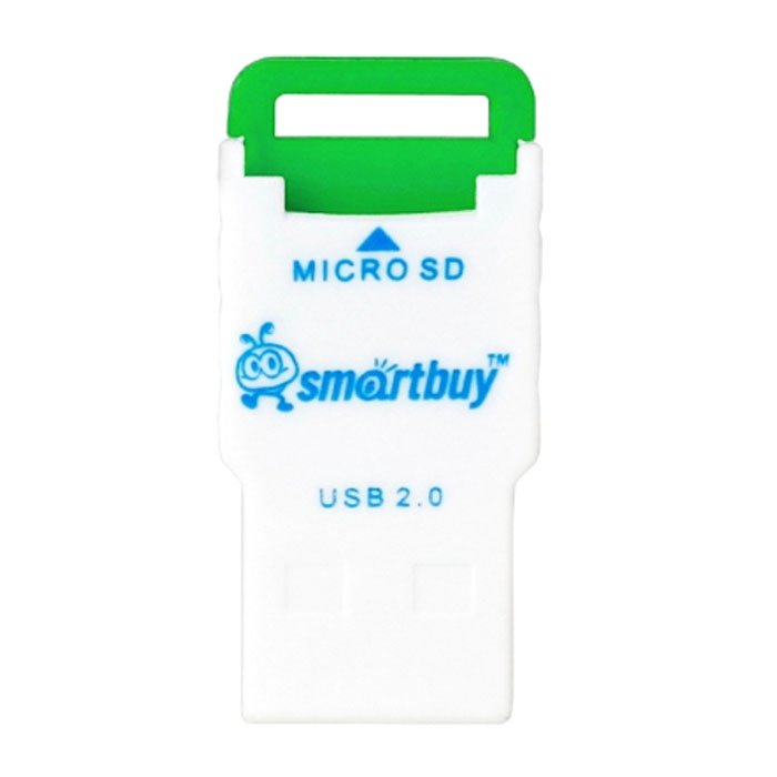 Smartbuy SBR-707-G, Green картридерSBR-707-G Smartbuy SBR-707-G, Green картридерSBR-707-GSmartBuy SBR-707 - это картридер для чтения и записи данных на поддерживаемые карты памяти. Устройство дает возможность быстро переносить в память компьютера или записывать на карточку такие объемные данные, как фотографии, музыкальные записи, видеоролики. Модель подключается к USB порту и совместно с картой памяти может использоваться как внешнее хранилище.