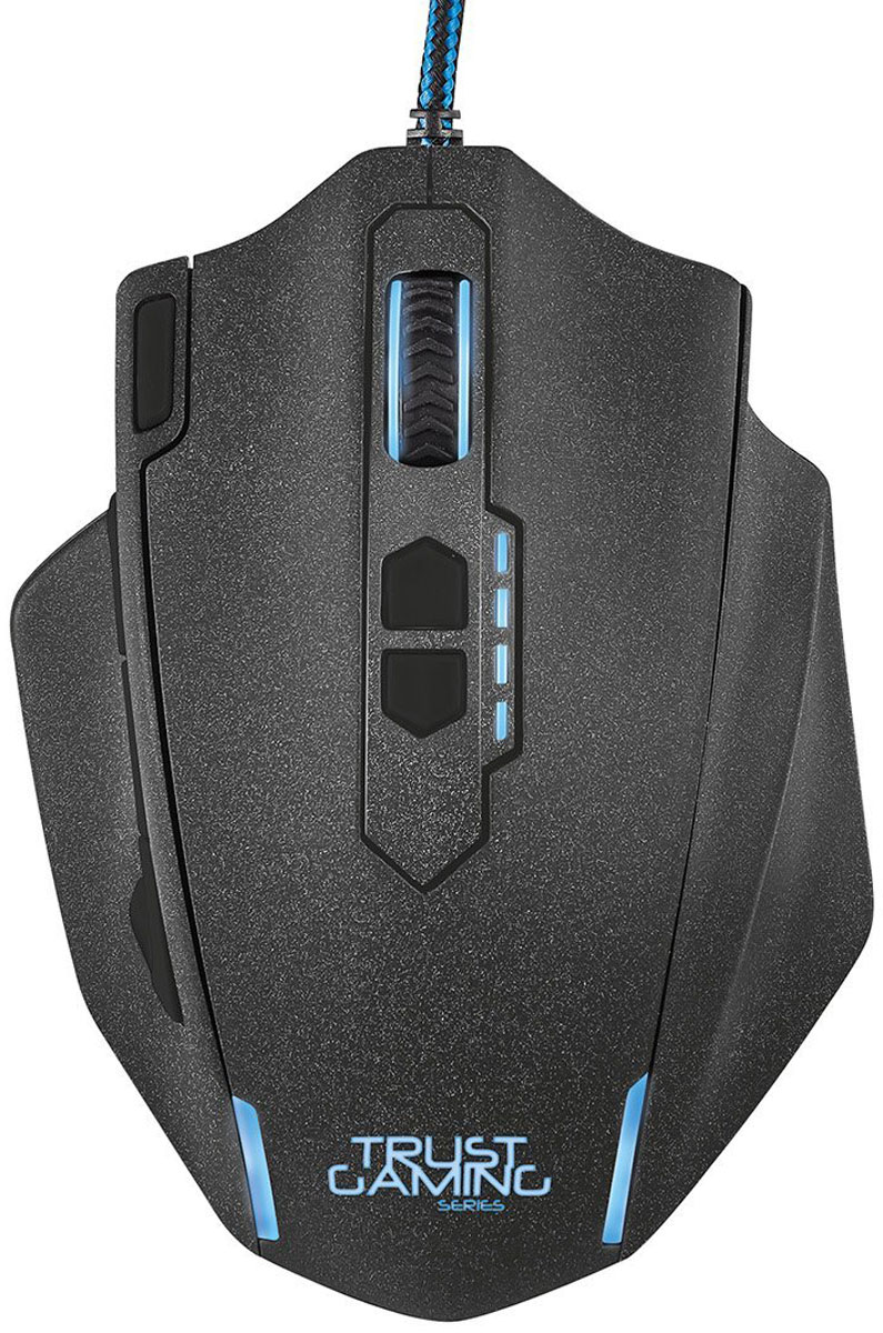 Trust GXT 155, Black игровая мышь20411 Trust GXT 155, Black игровая мышь20411Многофункциональная игровая мышь премиум-класса Trust GXT 155 с изменяемым весом и внутренней памятью для профилей настройки. Мышь имеет мощную аппаратную начинку и эргономичный корпус. Благодаря 5 дополнительным программируемым кнопкам под большой палец идеально подходит для игр в жанре MOBA. Память устройства позволяет хранить до пяти игровых профилей. 8 металлических грузиков (весом 2 г каждый) помогут подобрать оптимальный вес мыши. В комплект входит расширенная версия ПО для программирования кнопок и создания макросов.Частота опроса: 125/250/500/1000 Гц