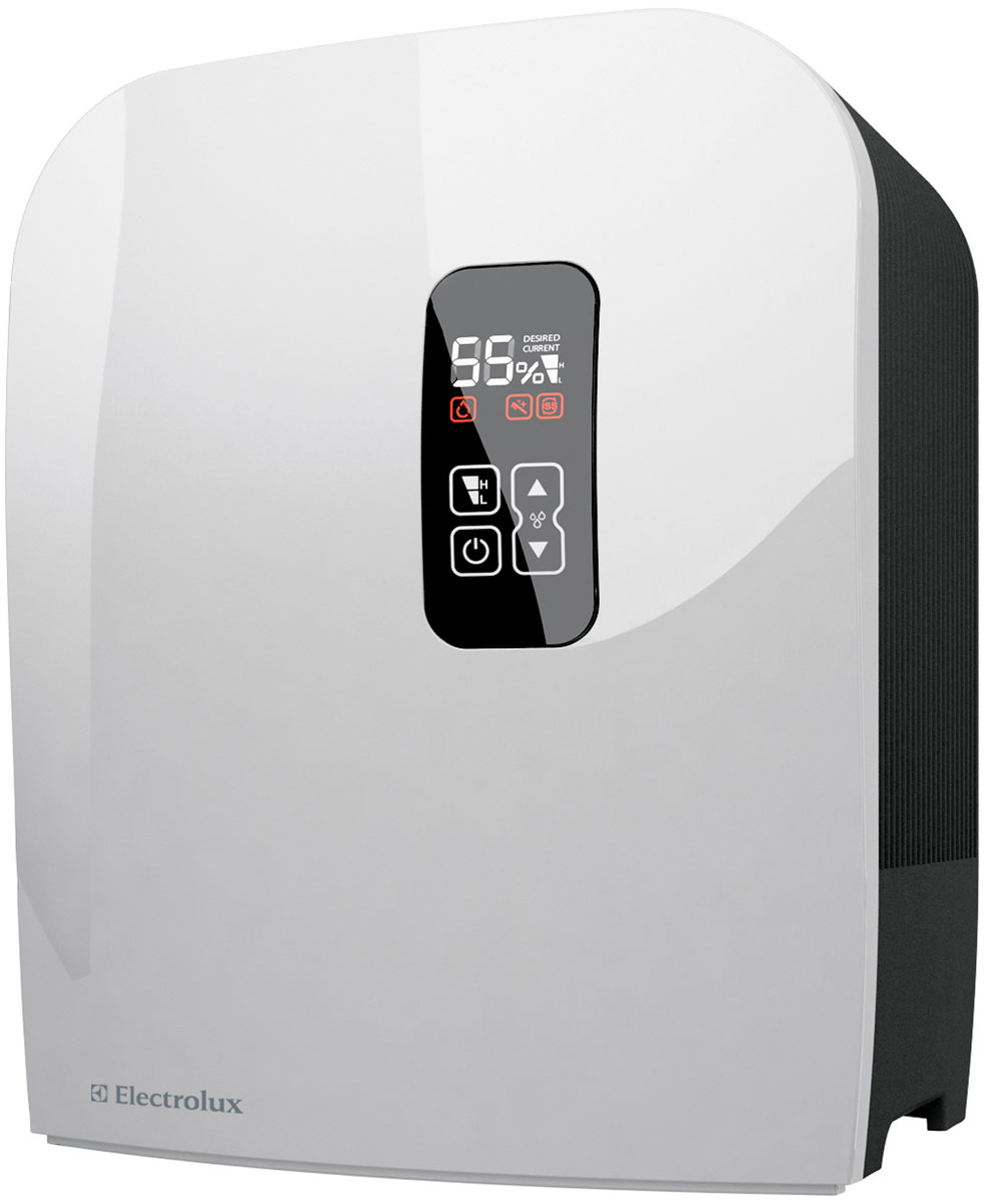 Electrolux EHAW-7515D, White мойка воздухаНС-0081794 Electrolux EHAW-7515D, White мойка воздухаНС-0081794Мойка воздуха Electrolux EHAW-7515D - современный функциональный прибор в компактном корпусе для очистки и увлажнения воздуха в помещениях.Данная модель чрезвычайно удобна в использовании. Уход за ней предельно прост и занимает не более 5 минут в неделю. Достаточно сполоснуть диски под душем и установить на место. Благодаря такой конструкции мойка воздуха Electrolux не нуждается в сменных фильтрах и дополнительных аксессуарах.Для спокойного и комфортного сна в приборе предусмотрен специальный ночной режим SMART, который позволяет отключать светящийся в темноте дисплей до первого прикосновения. Наличие функции блокировки кнопок позволяет предупредить ошибочные нажатия на кнопки управления и обезопасить прибор от детей и домашних животных.