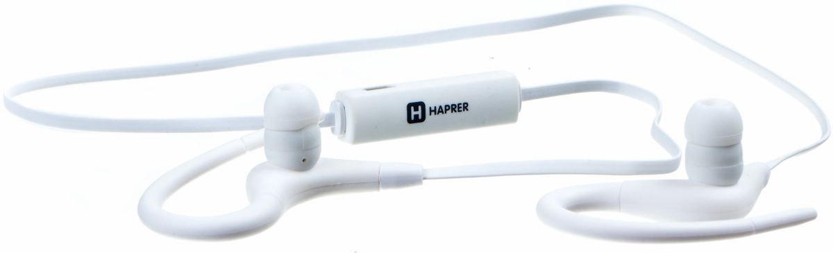 Harper HB-108, White наушники00-00001169 Harper HB-108, White наушники00-00001169Беспроводные наушники Harper HB-108 идеально подойдут для занятий спортом. Вы сможете не только прослушивать музыку во время активных упражнений, но и отвечать на входящие вызовы, не беря телефон в руки. Для этого достаточно нажать на кнопку, расположенную на соединительном проводе наушников.В конструкции наушников отсутствует дужка. При этом они плотно держатся в ухе, обеспечивая свободу движений и качественное звучание любимых музыкальных треков.Воспроизведение звука происходит в частотах от 20 Гц до 20 кГц, с упором на басы (за счет смещения диапазона в сторону низких частот). При этом наушники Harper HB-108 устроят практически всех любителей музыки благодаря покрытию частот всего звукового диапазона, доступного человеческому уху.Время активной работы наушников в режиме прослушивания музыки или телефонного разговора составляет около 5 часов. При этом полный цикл зарядки устройства составляет всего 2 часа.Сопряжение с устройством, выступающим источником музыки (смартфон, плеер, музыкальные колонки, ноутбук и т.п.) происходит по каналу беспроводной связи Bluetooth, работающему по протоколу версии 4.0. Это значит, что телефон или плеер можно выложить из кармана и заниматься спортом на расстоянии до 10 метров от него.Классический стиль в дизайне наушников подчеркивается цветовым исполнением. Harper HB-108 отлично впишутся как в деловой, так и в спортивный образ своего владельца.