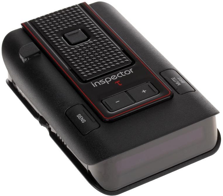Inspector RD X3 TAU, Black радар-детекторRD X3 TAU Inspector RD X3 TAU, Black радар-детекторRD X3 TAUInspector RD X3 TAU - это высокотехнологичное устройство, включающее в себя высококачественный радар-детектор для обнаружения сигналов радаров ГИБДД и GPS-информатор с широким функционалом и обновляемой базой GPS координат.Радар-детектор - устройство, позволяющее определить сигнал радара ГИБДД, который используется для определения скорости движения вашего автомобиля. Такое предупреждение позволит вам заблаговременно сбросить скорость вашего автомобиля в случае, если она превышает допустимую правилами данного участка движения, и избежать штрафа за нарушение.GPS-информатор - устройство, предназначенное для заблаговременного оповещения о стационарных объектах контроля скорости, благодаря внесенной в память устройства базе координат. Эта база данных является обновляемой и содержит координаты стационарных, малошумных радаров, безрадарных комплексов видеофиксации типа Автодория, камер контроля полосы движения для общественного транспорта и тому подобного.Индикация мощности сигнала радараФильтр ложных срабатыванийРежимы: Трасса/Город 1/Город 2/Город 3/IQАвтоприглушение громкостиВыборочное отключение диапазоновПамять настроекОбновляемая база GPSВыборочное отключение объектов БДВозможность сохранения дополнительных объектовОтображение расстояния до объекта оповещенияНастраиваемые пороги скоростиНастраиваемая дальность оповещенийПриоритет оповещенийЭлектронный компас