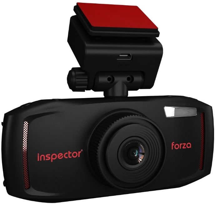 Inspector Forza, Black видеорегистраторFORZA Inspector Forza, Black видеорегистраторFORZAАвтомобильный видеорегистратор Inspector Forza включает весь стандартный набор функций устройства видеофиксации.Для получения качественной видеозаписи в формате FullHD 1080p 30к/с регистратор оснащен современным процессором Ambarella A7L и матрицей OmniVision OV4689 с широкоугольной оптикой для максимального охвата дорожной обстановки.Все видеоролики и фотографии устройство записывает на карту памяти MicroSD, которая устанавливается в специальный слот расширения для MicroSD карт памяти объемом до 64 Гб.При необходимости просмотра записанного видео на месте регистратор Inspector Forza оснащен большим встроенным дисплеем 2,7 дюйма. Также устройство поддерживает функцию сохранения защищенных от перезаписи видеороликов в ручном режиме и по датчику G-Sensor.Разрешение фото: 4800 x 2700Объектив: f=3.4 при F2.0Аккумулятор: 500 мАчФормат файлов: MOV (MPEG-4) / JPEG