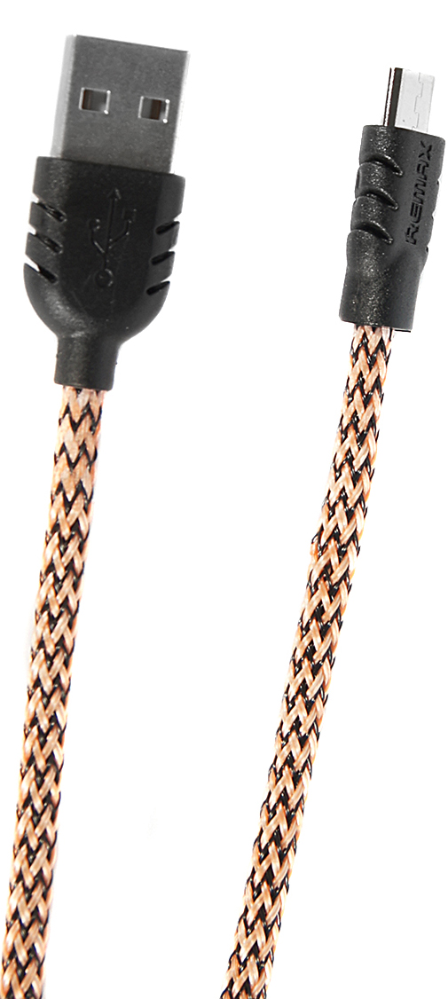 Remax 164, Beige Black кабель USB-microUSB4627112730234 Remax 164, Beige Black кабель USB-microUSB4627112730234Кабель Remax 164 позволяет подключить планшет, смартфон, электронную читалку и прочие мобильные устройства с разъемом microUSB к порту USB на компьютере для синхронизации и зарядки. Кроме того, его можно подключить к адаптеру питания USB, чтобы зарядить устройство от розетки. Remax 164 - незаменимая и качественная деталь для повседневной жизни.