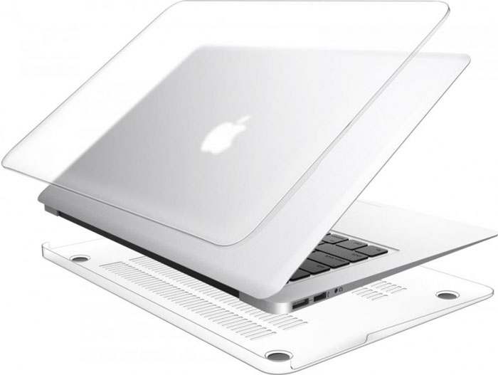 LAB.C Hard Case чехол для Apple MacBook Air 11, Matt ClearLABC-445 LAB.C Hard Case чехол для Apple MacBook Air 11, Matt ClearLABC-445Защитите свой MacBook с помощью лёгкого облегающего чехла LAB.C Hard Case. Он обеспечивает полную защиту, не закрывая доступ к разъёмам, индикаторам и кнопкам. Благодаря прорезиненным ножкам ноутбук хорошо зафиксирован на месте и не нагревается. Имеет вентиляционные отверстия для отвода тепловыделения.