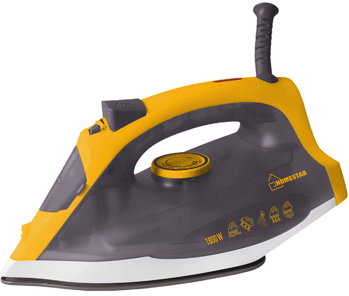 HomeStar HS-4005, Yellow Grey утюг54 002677 HomeStar HS-4005, Yellow Grey утюг54 002677Утюг HomeStar HS-4005 с тефлоновым покрытием подошвы превратит процесс глажки различных видов ткани в легкое и неутомительное занятие. Прибор обладает всеми необходимыми характеристиками для отличного результата: сухое глажение, отпаривание с регулировкой, функция разбрызгивания, возможность вертикального отпаривания. Модель оснащена функциями парового удара и самоочистки. Зауженный носик для разглаживания мелких деталей. Сетевой шнур крепится при помощи шарового механизма, что не позволяет ему запутаться во время эксплуатации.