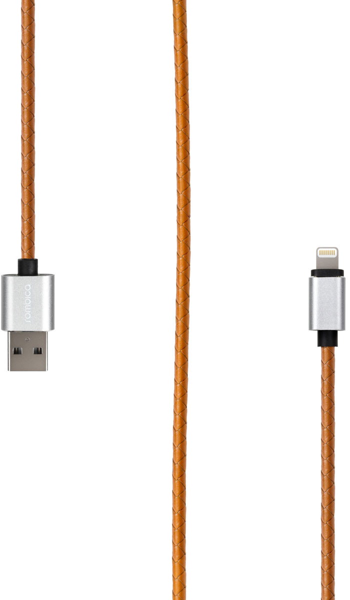 Rombica Digital IL-03 USB - Apple Lightning (MFI), Yellow кабель (1 м)CB-IL03 Rombica Digital IL-03 USB - Apple Lightning (MFI), Yellow кабель (1 м)CB-IL03Кабель Rombica Digital IL-03 служит как для передачи данных, так и для подзарядки устройств с разъемом Lightning (8-pin). Кабель имеет оптимальную длину (1 метр), что позволит удобно расположить подключенное устройство, и предотвратит спутывание кабелей. Совместимость с обновлениями лицензионного ПО.Оплетка из эко-кожиМеталлические штекеры