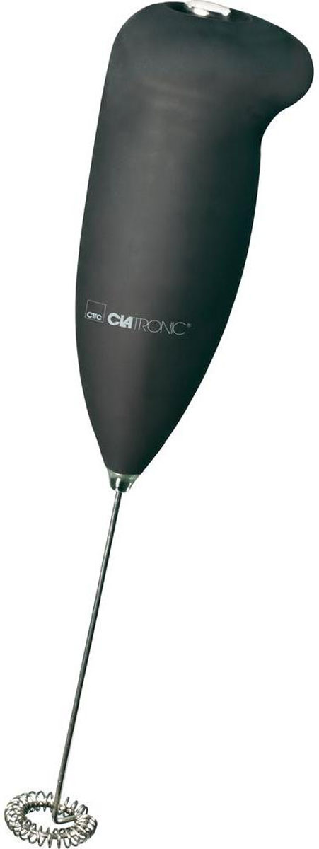 Clatronic MS 3089, Black пеновзбивательClatronic MS 3089 Clatronic MS 3089, Black пеновзбивательClatronic MS 3089Пеновзбиватель Clatronic MS 3089 просто необходим для получения кремообразной молочной пены (холодной и горячей). С ним вы получите однородную массу крема. Готовить с Clatronic MS 3089 одно удовольствие.Работает на батарейках: 2 x 1,5 V AA