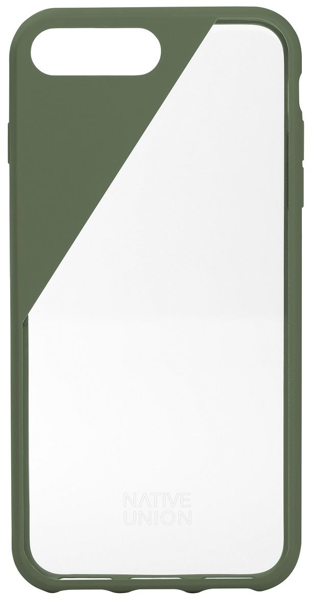 Native Union Clic Crystal чехол для iPhone 7 Plus, OliveCLICCRL-OLI-7P Native Union Clic Crystal чехол для iPhone 7 Plus, OliveCLICCRL-OLI-7PЧехол Native Union Clic Crystal идеально подстраивается под iPhone 7 Plus, практически не увеличивая его в размерах. Выполнен из ударопоглощающих полимеров, защищающих от падений. Выступающая рамка по бокам экрана обеспечит его целостность. Имеется свободный доступ ко всем разъемам и кнопкам устройства. Чехол Native Union Clic Crystal сохраняет оригинальный стиль iPhone. Основным элементом задней панели выступает прочный и прозрачный поликарбонат, оставляющий лидерство дизайна за металлическим корпусом iPhone. Тем не менее, стиль Native Union всё равно легко узнается благодаря отличительному, резкому скосу эластичного бампера.