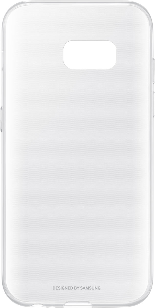 Samsung EF-QA320 ClearCover чехол для Galaxy A3 (2017), ClearEF-QA320TTEGRU Samsung EF-QA320 ClearCover чехол для Galaxy A3 (2017), ClearEF-QA320TTEGRUЧехол Samsung ClearCover подходит для модели смартфона Galaxy A3 (2017). Аксессуар плотно прилегает к корпусу устройства и защищает от механических повреждений и пыли. Прозрачная поверхность чехла сохраняет оригинальный внешний вид Galaxy A3 (2017). Чехол сделан из прочного поликарбоната, легко надевается и снимается. При использовании чехла в паре со смартфоном все функциональные порты и клавиши остаются доступными.