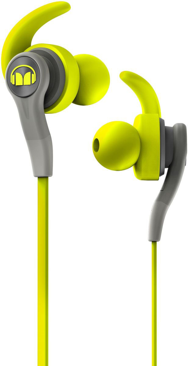 все цены на Monster iSport Compete In-Ear, Green наушники онлайн