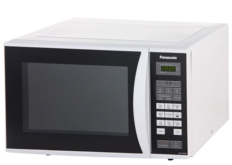 Panasonic NN-ST342WZTE микроволновая печьNN-ST342WZTE Panasonic NN-ST342WZTE микроволновая печьNN-ST342WZTEПростая и надежная в обращении новая микроволновая печь Panasonic NN-ST342WZTE с сенсорным управлением поможет вам сэкономить ваше драгоценное время. Она быстро разогреет любое блюдо или разморозит необходимый продукт. Экологически чистый материал корпуса и рабочей камеры - эмалированная сталь, гарантирует полезность ваших блюд, а белый цвет корпуса украсит любую кухню.Диаметр поддона: 28,5 см