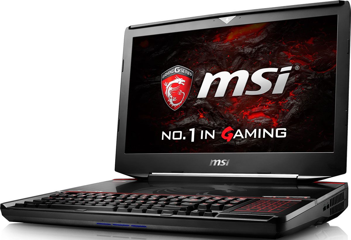 MSI GT83VR 6RE-020RU Titan SLI, BlackGT83VR 6RE-020RU MSI GT83VR 6RE-020RU Titan SLI, BlackGT83VR 6RE-020RUКомпания MSI создала игровой ноутбук GT83VR 6RE Titan SLI с новейшим поколением графических карт NVIDIA GeForce GTX 10 серии. По ожиданиям экспертов производительность новой GeForce GTX 1070 SLI должна более чем на 40% превысить показатели графических карт GeForce GTX 900M Series. Благодаря инновационной системе охлаждения Cooler Boost и специальным геймерским технологиям, применённым в игровом ноутбуке MSIGT83VR 6RE Titan SLI , графическая подсистема новейшего поколения NVIDIA GeForce GTX 1070 SLI сможет продемонстрировать всю свою мощь без остатка. Олицетворяя концепцию Один клик до VR и предлагая полное погружение в игровые вселенные с идеально плавным геймплеем, игровой ноутбук от MSI разбивает устоявшиеся стереотипы об исключительной производительности десктопов. Ноутбук MSI MSI GT83VR 6RE Titan SLIготов поразить любого геймера, заставив взглянуть на мобильные игровые системы по-новому.По сравнению с предыдущими поколениями новейшие процессоры шестого поколения Intel обладают сниженным энергопотреблением при повышенной производительности. Данный ноутбук оснащены процессором Core i7 6820HK с возможностью разгона от 3.6GHz до 4GHz и выше с помощью режима SHIFT Turbo, при этом производительность процессора возрастает на 30% по сравнению с i7-4720HQ.Запускайте игры быстрее других благодаря потрясающей пропускной способности PCI-E Gen 3.0x4 с поддержкой технологии NVMe на одном устройстве M.2 SSD. Используйте потенциал твердотельного диска Gen 3.0 SSD на полную. Благодаря оптимизации аппаратной и программной частей достигаются экстремальный скорости чтения до 2200 МБ/с, что в 5 раз быстрее твердотельных дисков SATA3 SSD.Вы сможете достичь максимально возможной производительности вашего ноутбука благодаря поддержке оперативной памяти DDR4-2400, отличающейся скоростью чтения более 32 Гбайт/с и скоростью записи 36 Гбайт/с. Возросшая на 40% производительность стандарта DDR4-2400 (по сравнению с предыдущим поколением, DDR3-1600) поднимет ваши впечатления от современных и будущих игровых шедевров на совершенно новый уровень.Дисплей IPS-уровня с расширенной цветовой гаммой 72% NTSC поднимает качество изображения на совершенно новый уровень и делает его невероятно чётким. Благодаря более высокому разрешению резкость изображения повысилась на невероятные 40%, а его яркость при достаточном уровне контрастности увеличилась на целых 20% по сравнению с обычными TN-панелями. Не имеет значения, с какого угла вы смотрите на экран, изображение будет оставаться неизменно ярким и сочным. Продвинутые геймеры также оценят качество картинки, отметив её захватывающую реалистичность.Технология MSI True Color гарантирует идеальную цветопередачу каждого пикселя на дисплеях ноутбуков MSI. После тестирования и длительного процесса заводской калибровки по технологии MSI True Color LCD-панели приобретают высокую точность передачи цветового пространства sRGB – практически 100%. Таким образом, изображение воспроизводится с высочайшим уровнем качества, что гарантирует превосходную цветовую точность для множества задач и приложений.Серия игровых ноутбуков MSI GT обладает инновационной архитектурой, полностью раскрывающей возможности дискретной графики. Технология Matrix Display, применённая в серии GT, позволит подключить 3 внешних 4K-дисплея и создать инсталляцию с 4 мониторами в общей сложности. Дисплеи подключаются к следующим портам: один HDMI (4K @ 60 Гц), один Mini DisplayPort 1.2 и один Thunderbolt 3 (Type-C) плюс встроенный дисплей ноутбука. Поддерживайте мультизадачность даже в ходе самых тяжёлых сражений. Подключив ноутбук к HDTV-дисплею, вы сможете вывести на него изображение в разрешении 4K (3840 x 2160 @ 60 Гц).Вдохновляясь совершенным оружием из научно-фантастических фильмов и моделью предыдущего поколения GT80, дизайнеры MSI создали ноутбук с отточенными обтекаемыми формами, внушающими ощущение сверхсветовых скоростей. Оставаясь верными экстремальной производительности, инженеры компании заново продумали каждую деталь этой модели, усовершенствовав механическую её часть. Без сомнений, MSI GT83VR 6RE Titan SLI является самым мощным 18.4 игровым ноутбуком с графикой SLI на рынке.Тепло является одним из самых главных условий существования всего живого на Земле. Физика процесса проста: чем больше энергии затрачено, тем больше выделится тепла. Таким образом, охлаждение мощных игровых систем становится довольно сложной задачей. Cooler Boost Titan включает в себя три вентилятора с усовершенствованной формой лопаток Whirlwind Blade. Два вентилятора обладают 29 такими лопатками плюс один - с 23 лопатками для GPU и CPU, что увеличивает воздушный поток на целых 30% при тех же оборотах. Независимые термосъёмники на CPU и GPU с 15 теплопроводными трубками гарантируют, что генерируемое тепло не будет перетекать и скапливаться на CPU или GPU. Такое решение позволит процессору и экстремальной SLI-графике работать на максимальной производительности без каких-либо проблем с охлаждением.Эксклюзивная технология MSI SHIFT выводит систему на экстремальные режимы работы, одновременно снижая шум и температуру до минимально возможного уровня. Переключаясь между пятью профилями, вы сможете достичь экстремальной производительности своей машины или увеличить время её работы от батарей. Функция легко активируется либо горячими клавишами FN + F7, либо через приложение Dragon Gaming Center.Новейший сверхпроизводительный интерфейс Thunderbolt 3, поддерживает скорость передачи данных до 40 Гбит/с, а также последовательное подключение 4K-дисплея. Вы сможете использовать ультрабыстрые устройства USB3.1 и заряжать мощные гаджеты током до 5В 3А.Выйдите за границы возможностей ваших аудиоустройств и почувствуйте разницу, подключив свою акустическую систему к интегрированной звуковой плате на базе ЦАП ESS SABRE. Профессиональный уровень этой звуковой карты подтверждает 32-битное разрешение аудиопреобразований с частотой дискретизации 384 кГц. Вы сможете подключить как 16-омные, так и 600-омные наушники и услышать самый отдалённый звук в игре благодаря уникальному отношению сигнал/шум – 127 дБ, ранее недостижимому для ЦАП на PC, Mac или мобильных устройствах. Откройте для себя новые детали, которые вы могли упускать раньше, и сохраните преимущество в онлайн-играх на высоких FPS, где каждый бит звука может стоить вам жизни.Будучи изначально разработанной для пилотов боевых истребителей технология Nahimic позволяет воссоздать в игровых средах высокореалистичное трёхмерное акустическое пространство Технология Nahimic позволяет добиться звучания виртуальной системы 7.1 на стандартных стереосистемах и перенести геймера в центр сражения, позволив слышать каждый шаг, каждый отдалённый взрыв и каждую перезарядку оружия противника. Также технология Nahimic отличается чрезвычайно высоким качеством записи звука как во время стриминга, так и при видеозахвате геймплея, что доступно лишь на игровых ноутбуках MSI.MSI уже много лет сотрудничает с компанией DYNAUIDO, ведущим мировым производителем высококачественных профессиональных акустических систем. В ноутбуке установлена система динамиков 4+1, по 2 динамики на каждый канал, обеспечивающие идеальную чистоту и прозрачность звука, в совокупности с высокой громкостью. Новая конструкция динамиков обеспечивает увеличенную на 50% амплитуду, чем в предыдущем поколении, что и обеспечило рост уровня громкости на 10 dB. Включив свои любимые игры или фильмы, Вы в получите непередаваемое ощущение от нового звучания.Компания Cherry, основанная в Германии, на протяжении многих лет является лидером рынка механических клавиатурных переключателей. Пользователи назвали переключатели Cherry MX самыми желанными из тех, что они хотели бы видеть в клавиатуре игрового ноутбука. Высокотехнологичная конструкция и соблюдение строгих допусков при производстве стали теми факторами, благодаря которым инженеры Cherry добились потрясающего тактильного отклика и многолетней безотказной работы этих переключателей.Продвинутый тачпад, с дополнительным режимом цифровой клавиатуры, позволяет легко и просто, в одно касание, переключаться между двумя режимами работы.В ходе тяжёлых виртуальных боёв приложение SteelSeries Engine 3 способно стать вашим самым смертоносным оружием. Здесь вы можете настроить клавиатуру полностью под себя, выбирая цвет подсветки, создавая макросы и выделяя под каждую игровую задачу отдельную область на клавиатуре. Вы сможете трансформировать клавиатуру в личное высокотехнологичное оружие, а также синхронизировать все имеющиеся устройства SteelSeries через облако.Перестаньте проигрывать в онлайн-играх из-за лагов. С технологией Killer DoubleShot Pro вы сможете приоритезировать сетевой трафик, одновременно избавившись от проблем с задержкой передачи данных на игровой сервер. Таким образом, вы всегда сможете демонстрировать соперникам свою истинную мощь и сноровку. Используя удобную контрольную панель Killer Networking Manager, выберите программы, сетевой трафик которых в настоящий момент наиболее важен, определите им максимальную полосу пропускания и в бой! Сетевая технология Killer DoubleShot Pro объединяет адаптеры Killer Gb LAN и WiFi 802.11ac, благодаря чему позволяет поддерживать высокую скорость передачи данных по сети и сниженную в 3,5 раза задержку сигнала (по сравнению с использованием традиционного адаптера WiFi 802.11ac).Killer Shield- ещё один уровень защиты игрового траффика, выражающийся в сглаженном приёме и передаче данных по сети. Killer Shield делает пинг более стабильным, что мгновенно отражается на более плавном геймплее.Точные характеристики зависят от модификации.Ноутбук сертифицирован EAC и имеет русифицированную клавиатуру и Руководство пользователя.