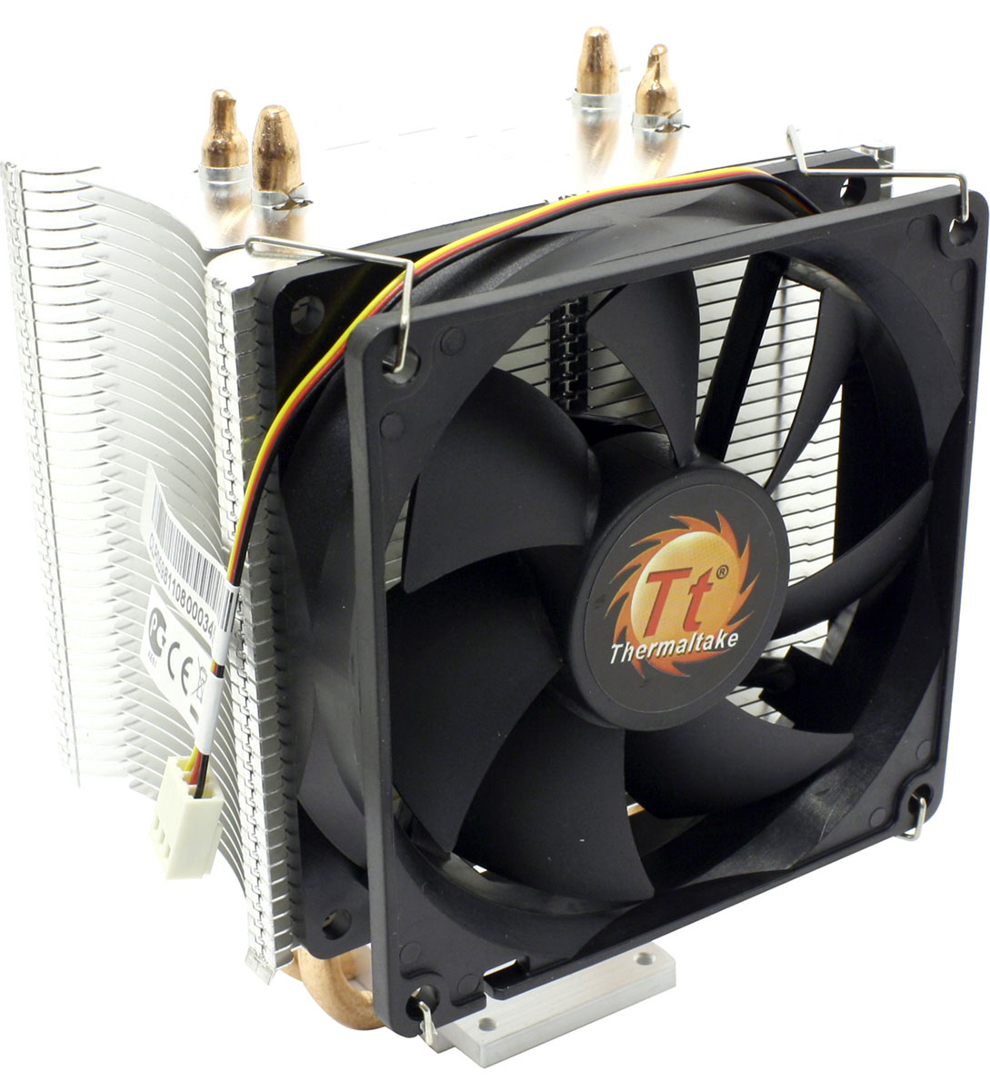 Thermaltake Contac 16 кулер компьютерныйCLP0598 Thermaltake Contac 16 кулер компьютерныйCLP0598Кулер Thermaltake Contac 16 обеспечивает великолепную производительность, благодаря технологии прямого контакта.Две теплотрубки диаметром 6 мм обеспечивают хороший контакт с CPU и улучшают теплопередачу.Высококачественная термопаста обеспечивает высокую теплопередачу между поверхностью CPU и основанием кулера.Предустановленный 92 мм высокоэффективный вентиляторДополнительно прилагаются две крепежные клипсы для второго вентилятора
