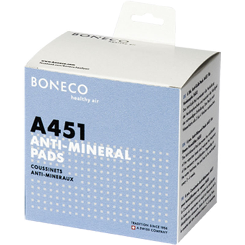 Boneco A451 Calc Pad Boneco AOS противоизвестковый диск для увлажнителя воздуха S450, 6 штA451 Calc Pad Boneco AOS Boneco A451 Calc Pad Boneco AOS противоизвестковый диск для увлажнителя воздуха S450, 6 штA451 Calc Pad Boneco AOSПротивоизвестковый диск Boneco A451 для защиты паровых увлажнителей Boneco S450, S250 от накипи. Принцип его работы — это снижение образования известкового налета в испарительном отсеке, что способствует снижению частоты ухода за прибором.Диск рекомендуется менять каждые 3-4 недели в зависимости от жесткости воды.