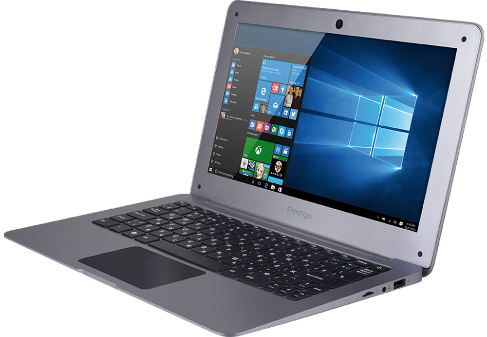 Prestigio SmartBook 116A, Space GrayPSB116A02BFW_RG_CIS Prestigio SmartBook 116A, Space GrayPSB116A02BFW_RG_CISPrestigio SmartBook 116A предназначен для скоростного Интернет-сёрфинга и бесперебойного доступа в облачные хранилища. Это полноценный ноутбук с экраном 11,6, полной версией ОС Windows и универсальным набором портов. С ультралёгким Smartbook 116A вы по достоинству оцените свободу перемещений. Вес всего около килограмма сохранит осанку, а благодаря компактному размеру он поместится даже в дамской сумке.Windows 10 - это лучшая комбинация ОС Windows, которую вы когда-либо знали, плюс множество улучшений, которые вам понравятся. Интуитивно понятный интерфейс поможет быстрее и эффективнее справляться с задачами, улучшенная производительность позволит вам почувствовать новый уровень мощности, а благодаря дополнительным сервисам и приложениям каждая секунда с новым устройством будет полна комфорта и восхищения. Процессор Intel Atom обеспечит работу в режиме многозадачности, а 2 ГБ оперативной памяти будет достаточно для запуска даже самых требовательных приложений. Энергосберегающие технологии позволят использовать ноутбук до 7 часов в режиме видео и до 6 часов в режиме интернет-сёрфинга.Данная модель не нуждается в переходниках: универсальный набор портов позволяет организовать мобильный офис в считанные минуты. С помощью порта microHDMI и двух полноразмерных USB 2.0 вы без проблем подключите большой экран, мышь, принтер или сканер.Точные характеристики зависят от модификации.Ноутбук сертифицирован EAC и имеет русифицированную клавиатуру и Руководство пользователя.