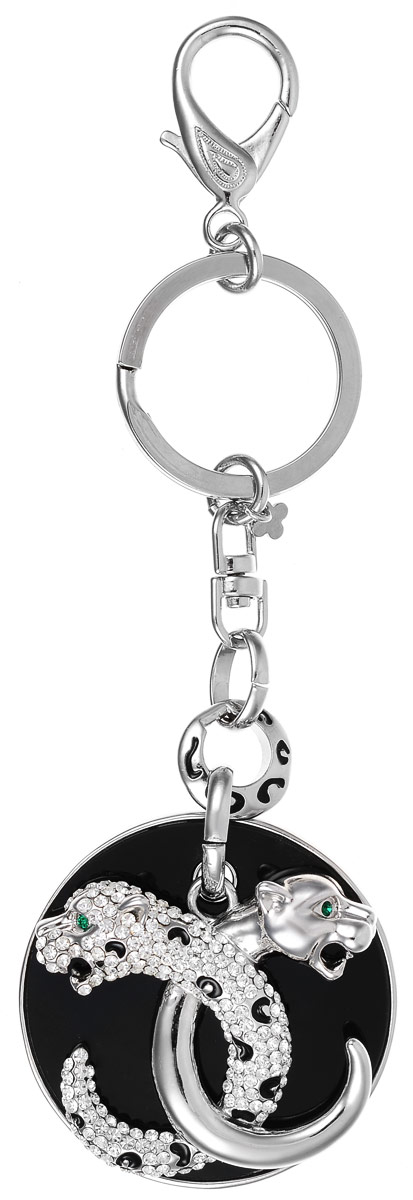 Брелок Art-Silver, цвет: серебряный, черный. V059975-2295Брелок для ключей Брелок Art-Silver, цвет: серебряный, черный. V059975-2295Брелок для ключейОригинальный брелок Art-Silver выполнен из бижуреного сплава с вставками из эмали и циркона. С помощью металлического кольца и карабина брелок можно пристегнуть на пояс, к рюкзаку, сумке или повесить на связку ключей.
