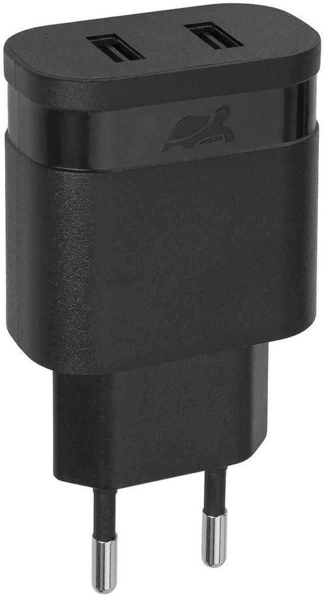 Rivapower VA4122 B00, Black сетевое зарядное устройствоVA4122 B00 Rivapower VA4122 B00, Black сетевое зарядное устройствоVA4122 B00Универсальное сетевое зарядное устройство Rivapower VA4122 совместимо со всеми устройствами, использующими USB порт для зарядки своих аккумуляторов. Позволяет заряжать 2 устройства одновременно, занимая всего одну розетку. Высококачественные компоненты, встроенные фильтры, защита от скачков напряжения, защита от перегрузки, перегрева и короткого замыкания делают процесс зарядки быстрым, эффективным и безопасным. Корпус сделан из негорючего пластика, устойчивого к механическим повреждениям.Компактные размеры зарядного устройства позволяют свободно пользоваться соседними розетками и делают его очень удобным в поездках.