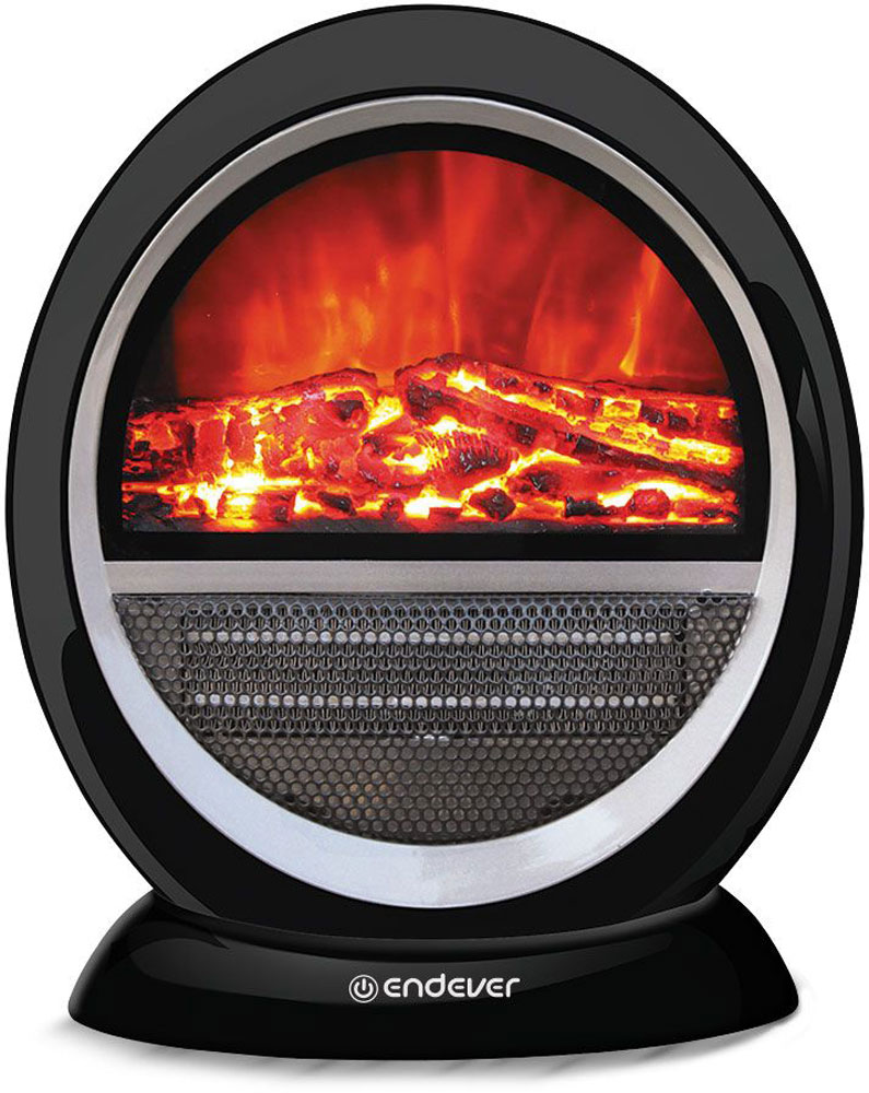 Endever Flame 01 электрокаминFlame 01 Endever Flame 01 электрокаминFlame 01Электрокамин Endever Flame 01 может быть с успехом размещен там, где пространство не позволяет использовать громоздкие предметы интерьера. Великолепно сочетает в себе эстетичный внешний вид, удобство управления и высокую мощность обогрева. Безупречный современный дизайн станет изюминкой любого интерьера. В Endever Flame 01 применены передовые LED технологии, благодаря которым создается реалистичный эффект настоящего пламени. Камин можно использовать для обогрева помещения до 30 квадратных метров, а также в режиме без обогрева. Endever Flame 01 имеет три режима работы с двумя уровнями мощности нагрева. Кроме режима обогрева и режима без обогрева, в модели Flame 01 возможно использовать режим тепловентилятора. Для этого, в камине оборудован керамический вентилятор с вращением вокруг вертикальной оси. Его можно прекрасно расположить как на полу, так и на столе. Камин Flame 01 выполнен в классическом черном цвете. Внешняя часть корпуса камина Endever изготовлена из BIO пластика, внутри камин облицован металлическими жаропрочными пластинами, благодаря которым внешняя часть корпуса не нагревается при использовании, а теплоотдача повышается. Камин Endever Flame 01 оснащен системой безопасности последнего поколения, которая включает в себя автоматическое отключение при падении и автоматическое отключение при перегреве.