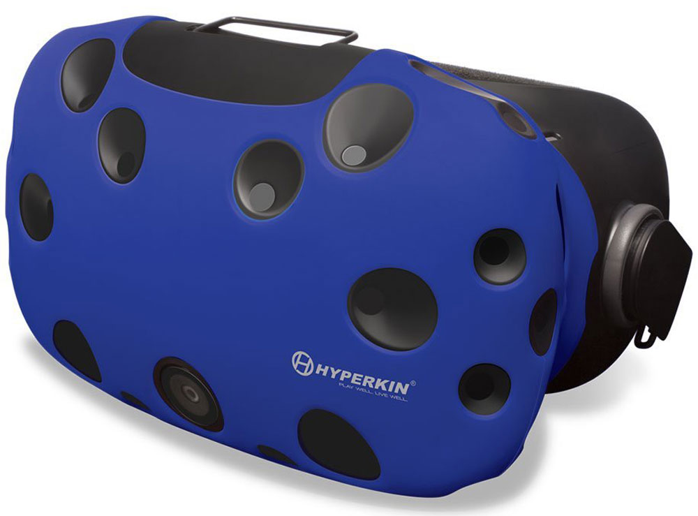 Hyperkin GelShell, Blue чехол для HTC Vive (M07200)M07200-BU Hyperkin GelShell, Blue чехол для HTC Vive (M07200)M07200-BUЧехол Hyperkin GelShell обеспечивает защиту для главного компонента системы при ежедневном использовании. Приятный на ощупь и красивый внешне, защитный чехол дополнит образ всей системы виртуальной реальности.