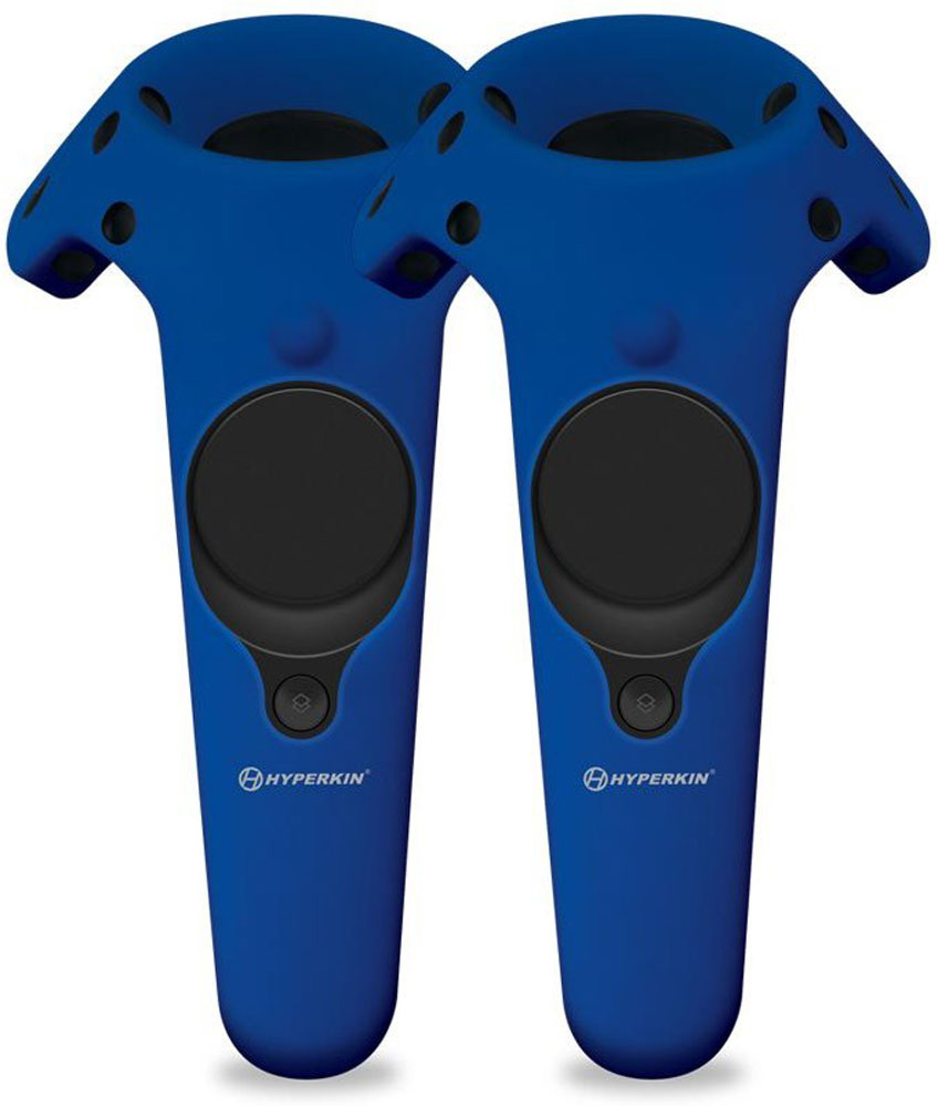 Hyperkin GelShell, Blue чехол для контроллеров HTC Vive, 2 шт (M07201)M07201-BU Hyperkin GelShell, Blue чехол для контроллеров HTC Vive, 2 шт (M07201)M07201-BUСиликоновые чехлы Hyperkin GelShell защитят контроллеры от падений и сохранят их функциональность. Гарантируют удобный хват. Они добавляют прочности, не мешают корректной работе сенсоров.