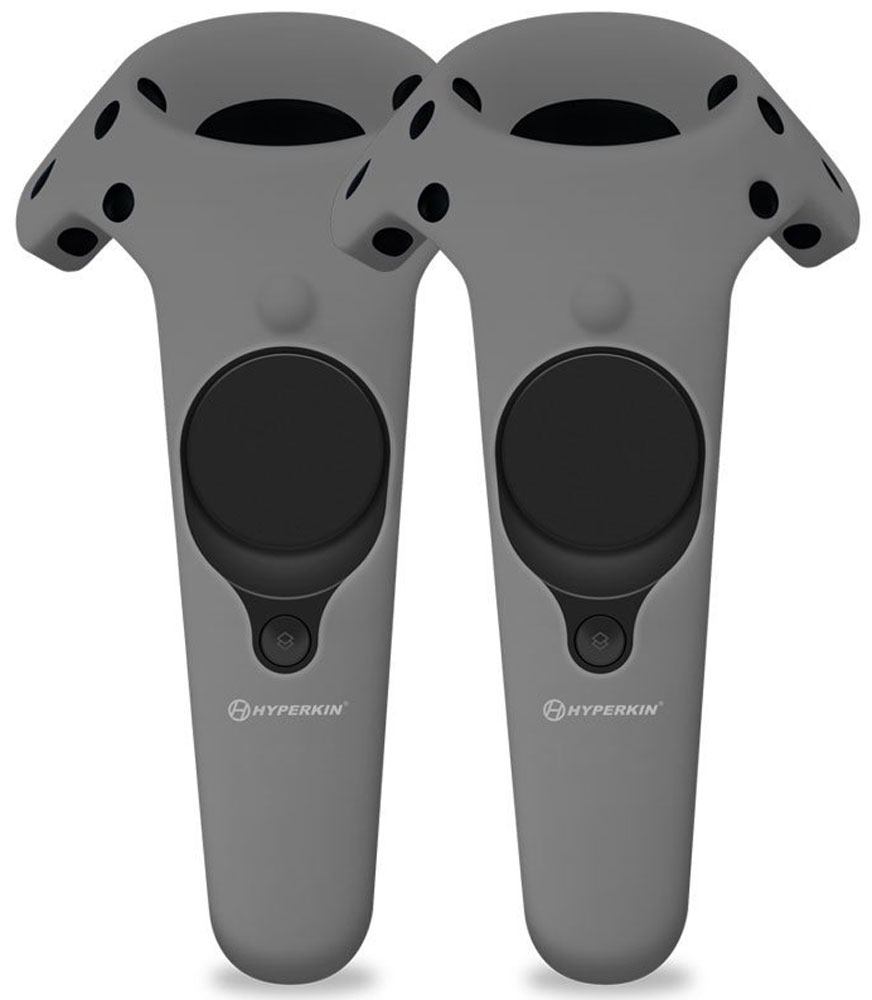 Hyperkin GelShell, Gray чехол для контроллеров HTC Vive, 2 шт (M07201)M07201-GR Hyperkin GelShell, Gray чехол для контроллеров HTC Vive, 2 шт (M07201)M07201-GRСиликоновые чехлы Hyperkin GelShell защитят контроллеры от падений и сохранят их функциональность. Гарантируют удобный хват. Они добавляют прочности, не мешают корректной работе сенсоров.