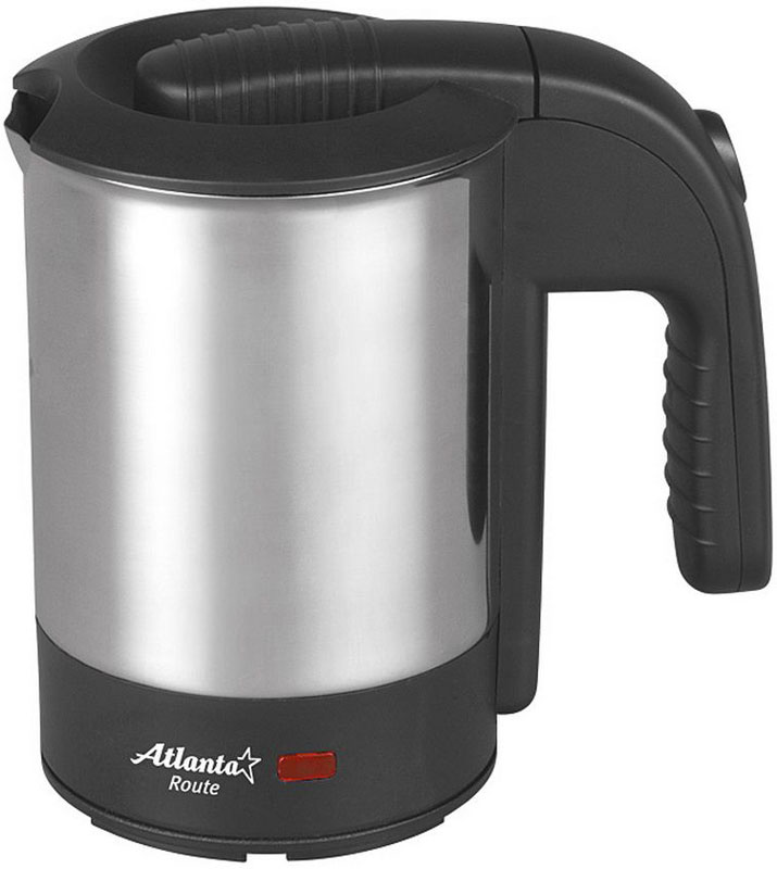 Atlanta ATH-2429, Black электрический чайникATH-2429 Atlanta ATH-2429, Black электрический чайникATH-2429Atlanta ATH-2429 - простая и практичная модель, незаменима на любой кухне. Чайник мощностью 600 Вт и объемом 0,5 л в считанные минуты вскипятит воду. Модель выполнена из нержавеющей стали, которая при нагревании не выделяет вредных веществ. Закрытый нагревательный элемент. При закипании чайник автоматически выключается. Модель отлично подойдет как для домашней кухни, так и для использования в офисе. Она полностью соответствует общепринятым нормам безопасности.В комплекте - 2 стаканчика.