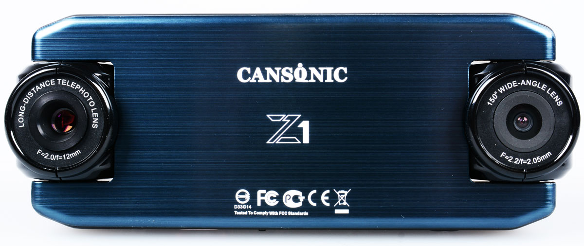 Cansonic Z1 Zoom, Black видеорегистратор4627087521288 Cansonic Z1 Zoom, Black видеорегистратор4627087521288Автомобильный видеорегистратор Cansonic Z1 Zoom с двумя поворотными с разным углом обзора. Данная модель пишет видео в с двух камер.Правая камера снимает с узким углом обзора (25 градусов), что позволяет различать регистрационные знаки автомобилей, левая камера снимает с широким углом обзора (150 градусов), что позволяет видеть дорожную обстановку.Устройство имеет две поворотных камеры. Левая камера - панорама с углом обзора в 150° позволяет снимать общую дорожную обстановку. Правая камера - бинокль позволяет видеть номерные знаки автомобилей на расстоянии до 40 метров.Автомобильный видеорегистратор сочетает в себе уникальный дизайн, надёжность и технологичность. Он способен работать в автономном режиме до 2-х часов.Идущие в комплекте Cansonic Z1 Zoom два варианта быстросъёмных крепления обеспечат возможность легкого снятия и установки аппарата на место. Небольшие размеры устройства и корпус выполненный в неприметном дизайне дают возможность незаметно установить видеорегистратор.Модель обладает дисплеем размером 2 дюйма. Экран яркий и контрастный. Даёт хорошую возможность для просмотра и настройки регистратора.В Cansonic Z1 Zoom встроен G-сенсор, который реагирует на удар, резкое торможение, а также на резкие изменения скорости. G-сенсор гарантирует сохранность видеофайла при записи, которого произошел инцидент.Специально установленная на корпусе кнопка аварийной записи позволит сохранить видео в нестираемую область в памяти вашей карты, что позволит вам не волноваться за сохранность снятых вами материалов.Электронная стабилизация изображения Cansonic Anti-ShakeВстроенный аккумулятор Li-ion 700 мАчФункция WDR
