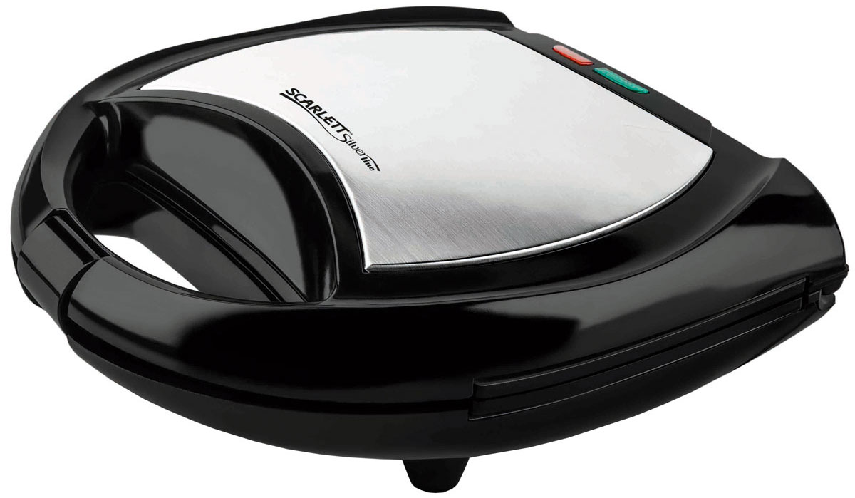 Scarlett SL-TM11501 тостер для бутербродовSL-TM11501 Scarlett SL-TM11501 тостер для бутербродовSL-TM11501Scarlett SL-TM11501 порадует вас и вашу семью свежеприготовленными тостами. Тостер предназначен для приготовления различных типов сэндвичей, вафель и печенья. Корпус выполнен из пластика и нержавеющей стали. Антипригарное покрытие делает чистку прибора проще. Стильный дизайн однозначно придется по вкусу любителям простых решений и комфорта.