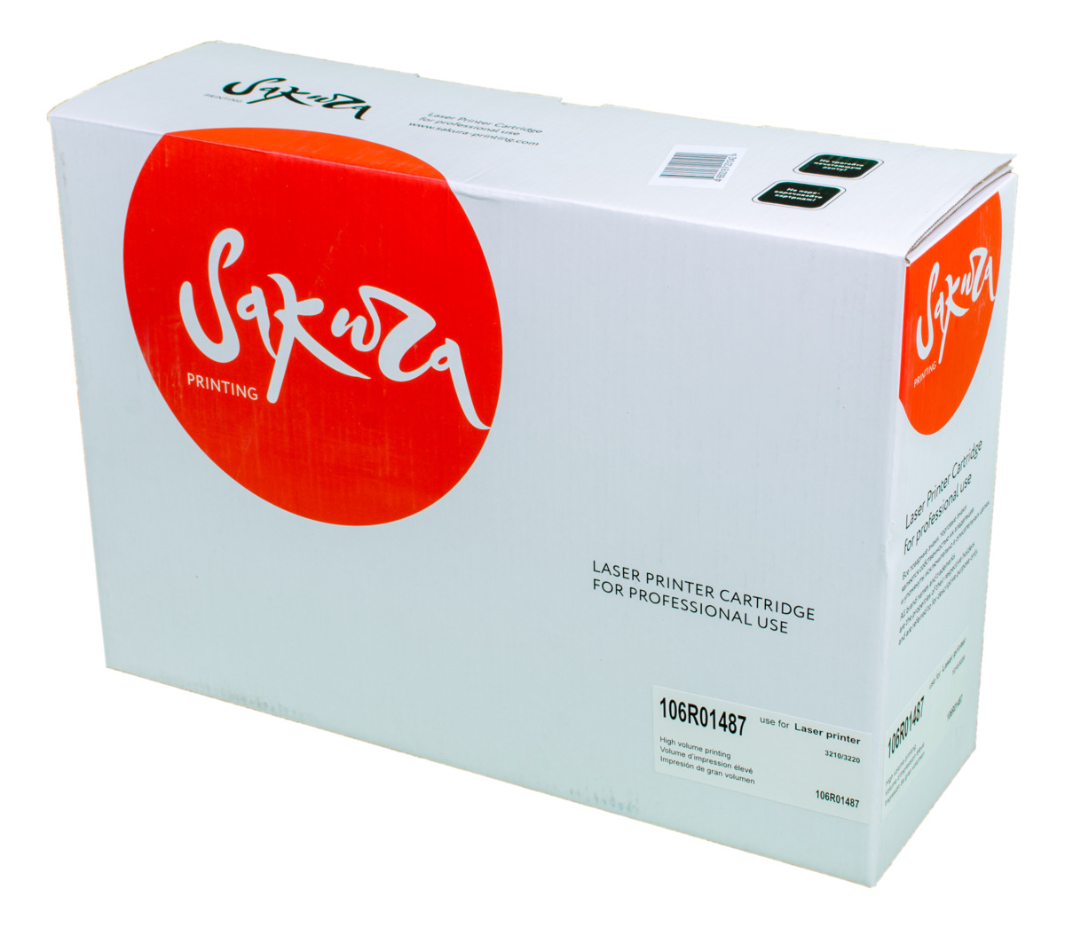 Sakura 106R01487, Black тонер-картридж для Xerox WC 3210/3220SA106R01487 Sakura 106R01487, Black тонер-картридж для Xerox WC 3210/3220SA106R01487Тонер-картридж Sakura 106R01487 для лазерных принтеров Xerox WC 3210/3220 является альтернативным решением для замены оригинальных картриджей. Он печатает с тем же качеством и имеет тот же ресурс, что и оригинальный картридж. В картриджах компании Sakura используется химический синтезированный тонер, который в отличие от дешевого тонера из перемолотого полимера, не царапает, а смазывает печатающий вал, что приводит к возможности многократных перезаправок картриджей. Такой подход гарантирует долгий срок службы принтера, превосходное качество и стабильность печати.Тонер-картриджи Sakura производятся при строгом соответствии стандартам ISO 9001 и ISO 14001, что подтверждено международными сертификатами.