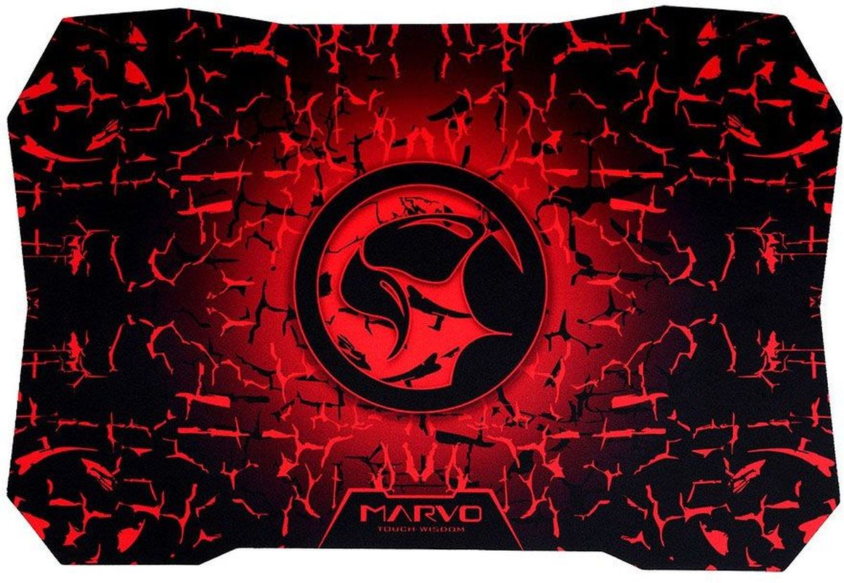 Marvo G2, Black Red игровой коврик для мышиG2 Marvo G2, Black Red игровой коврик для мышиG2Коврик для мыши Marvo G2 создан для игр различных жанров – рекомендуется использовать его для DOTA и WoW. Кроме того, он подходит и для шутеров благодаря специальной форме углов, предотвращающей соскальзывание мышки в наиболее ответственный момент.Аксессуар произведен из материала, включающего в себя резину и натуральную ткань. Благодаря этому он очень прочен и приятен на ощупь.Коврик очень хорошо закрепляется на столе благодаря нижнему слою, изготовленному из эластичного полимера. Это предотвращает его случайное перемещение.